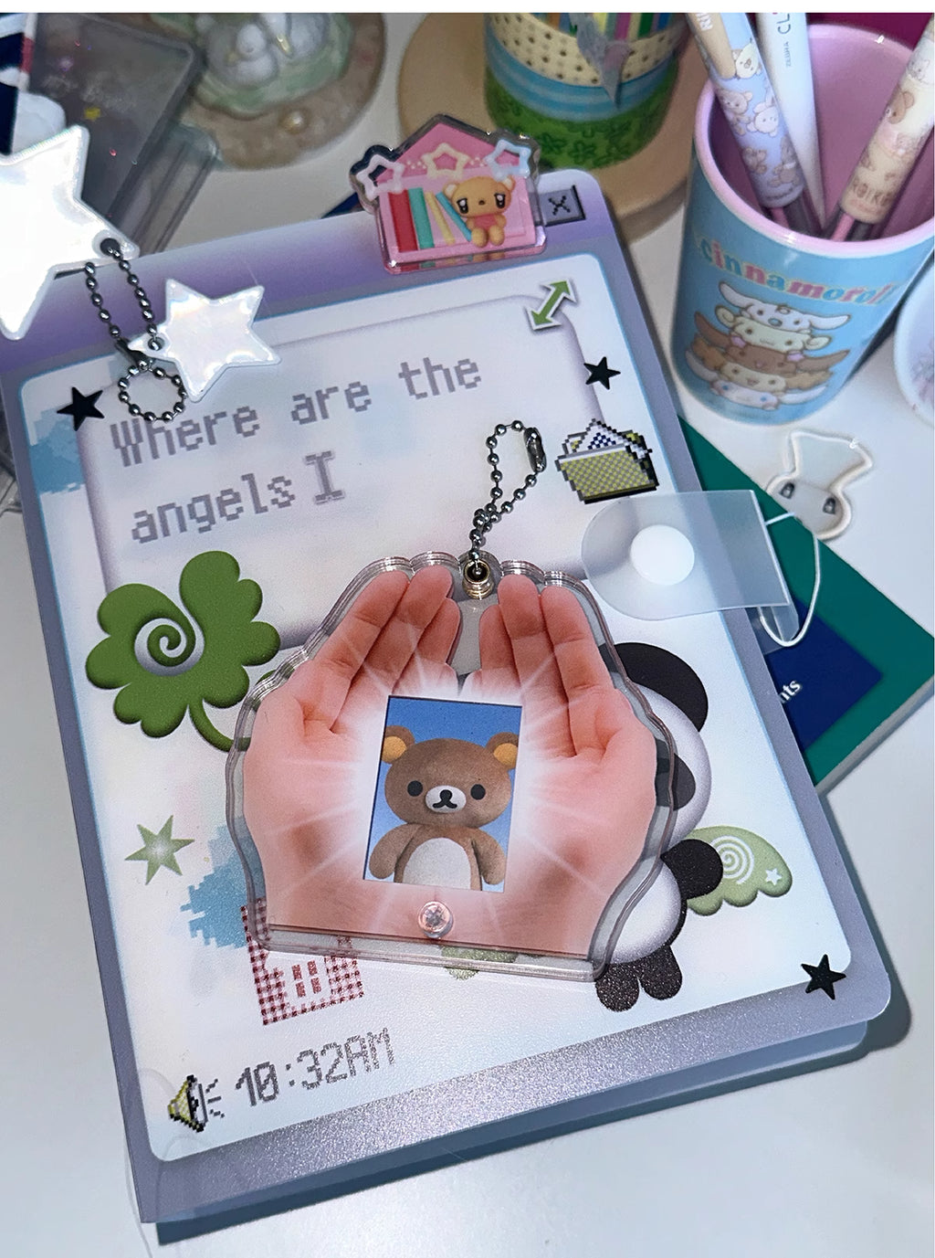 Rubbie Hold-You-Close Photo Charm