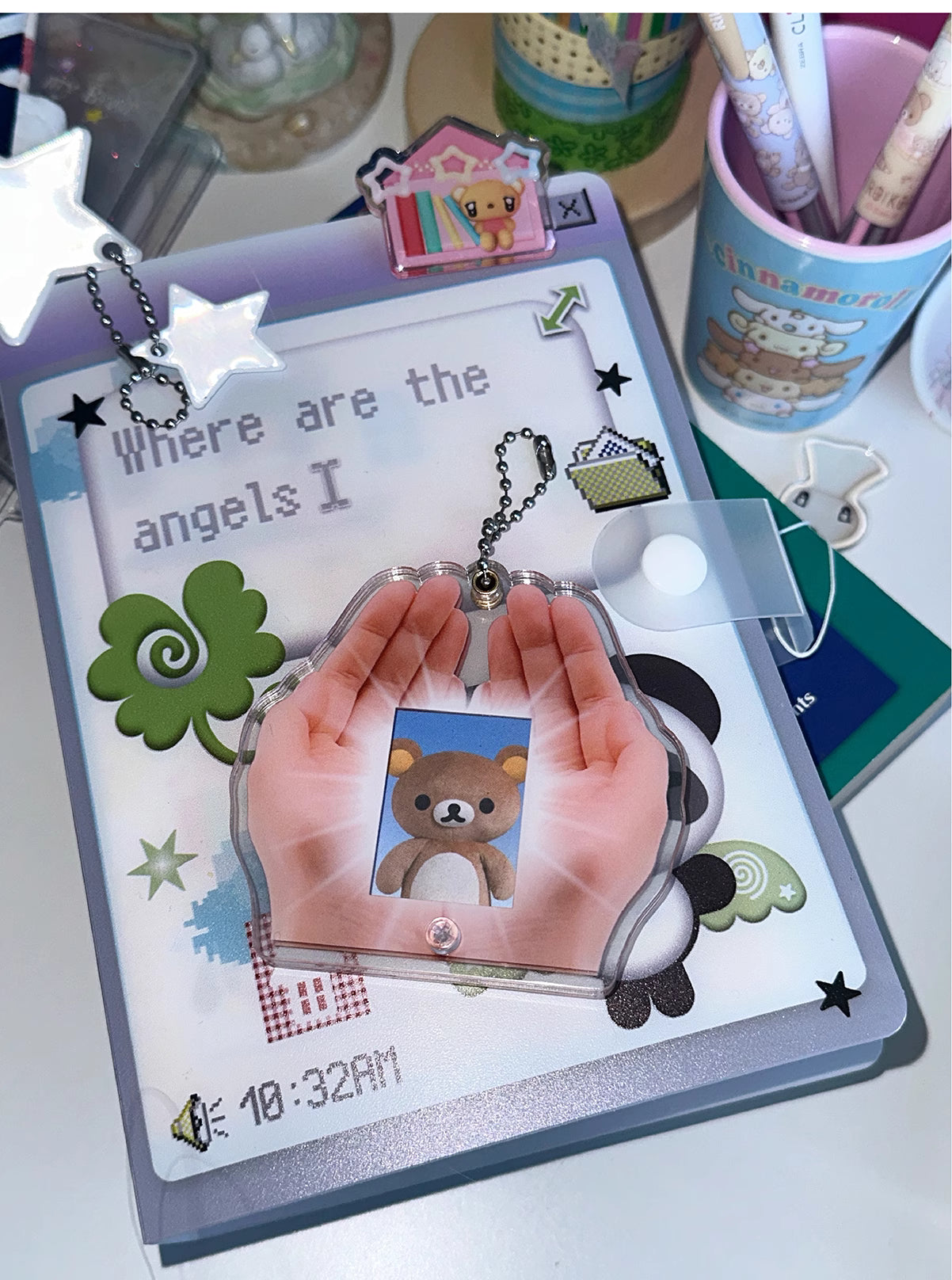 Rubbie Hold-You-Close Photo Charm