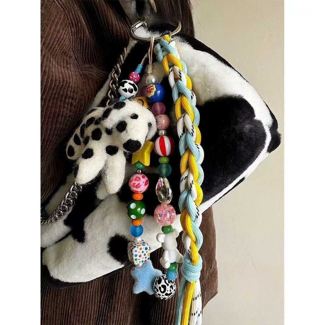 TROPHY BLING Polka Dot Puppy Charm
