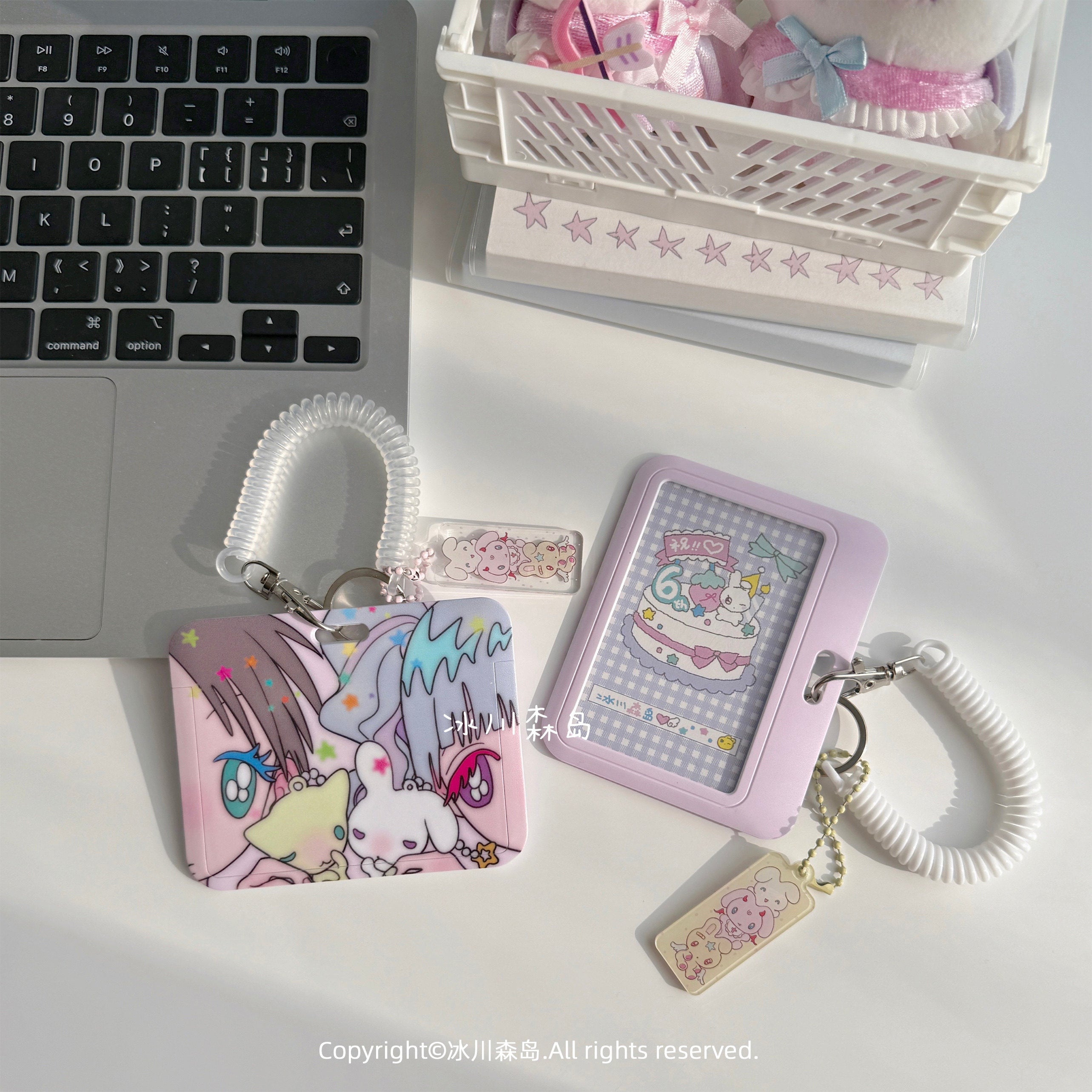 Glacier Forest Isle x sunonebird Friday Club Twin Doll Card Holder