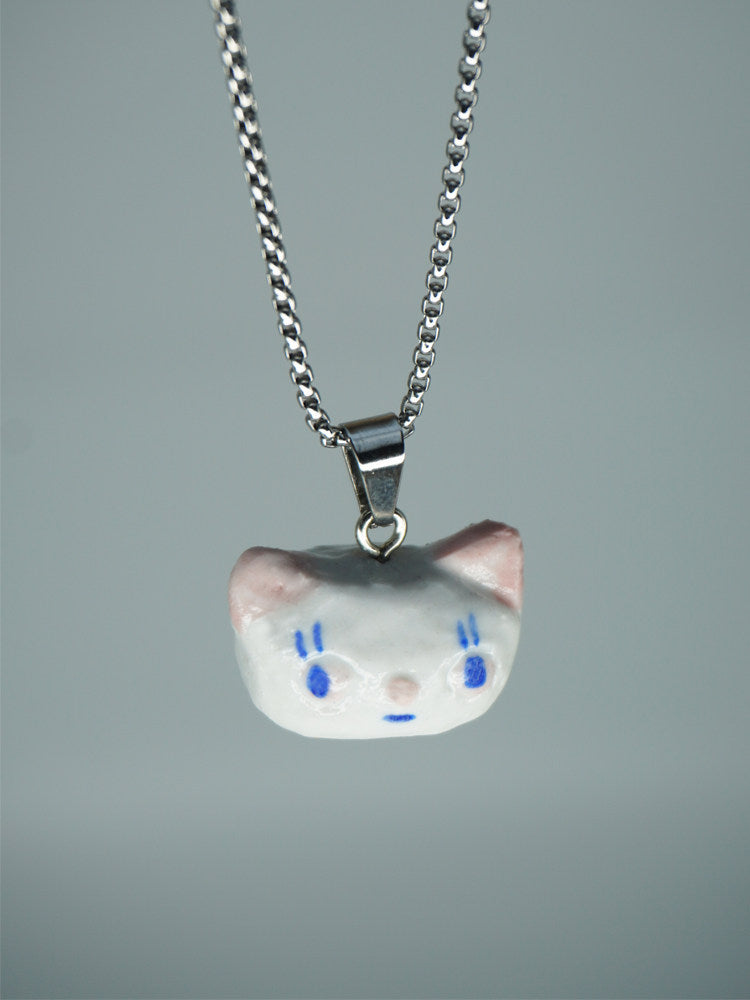 Monster Species Mimi Ceramic Pendant Necklace