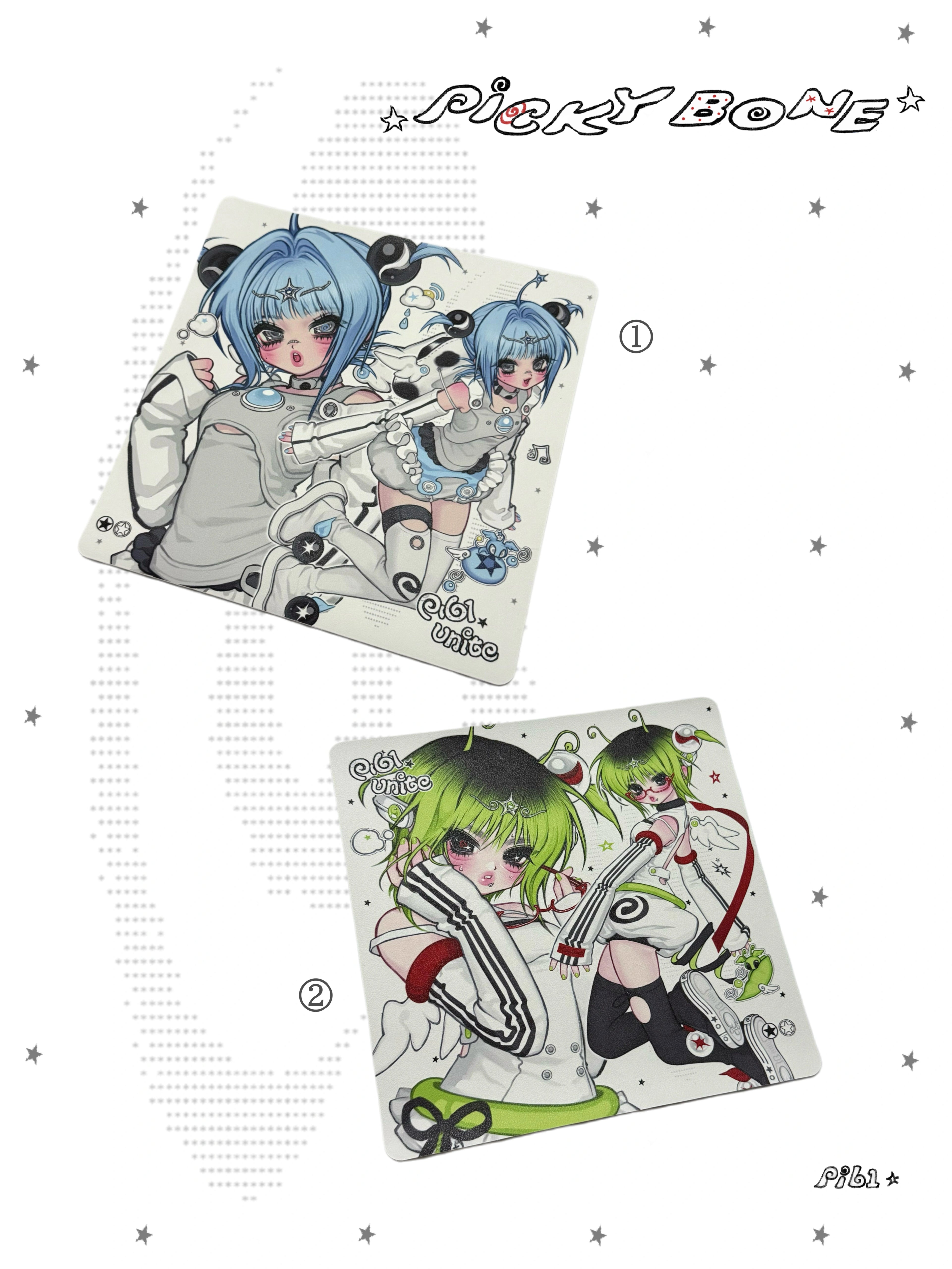 pickybone Supernova Round Mouse Pad