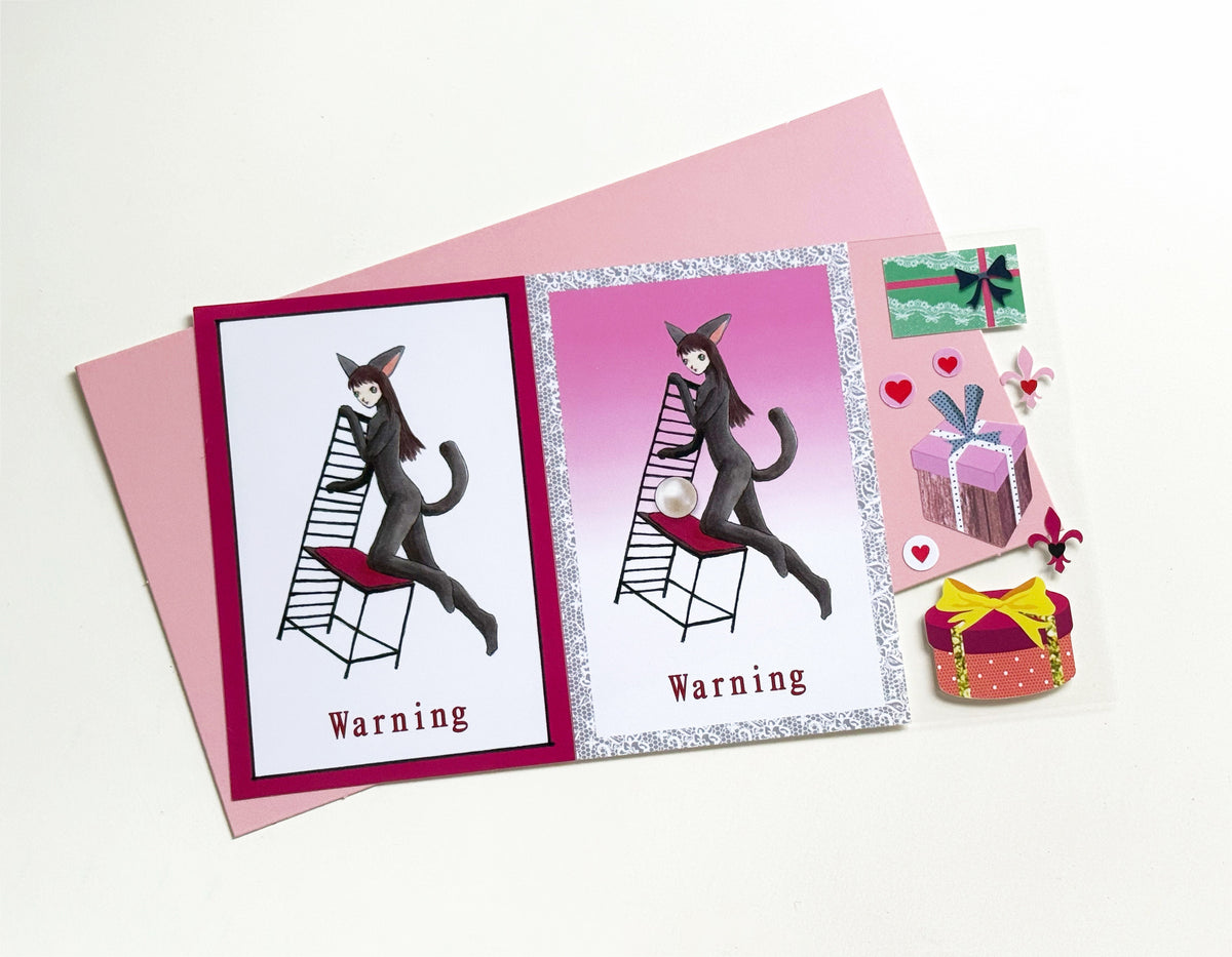 Niptong Kitty Gift Box Sticker