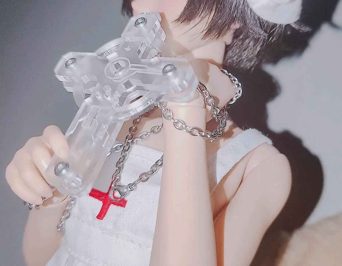 pipoo Cyber Cross Pendant