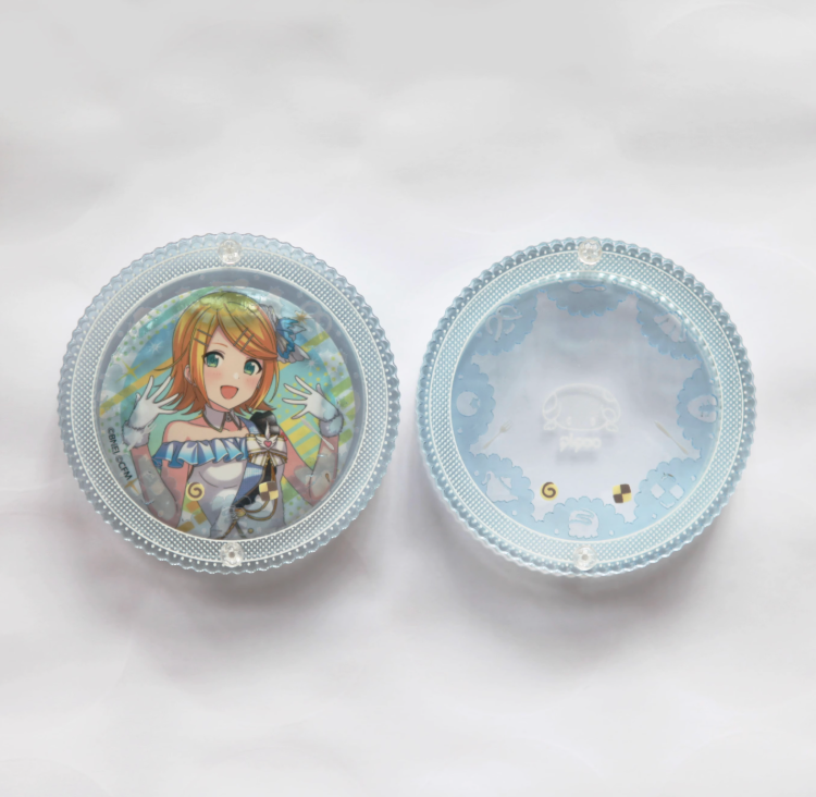 Pipoo Lace Tea Party Acrylic Badge Case