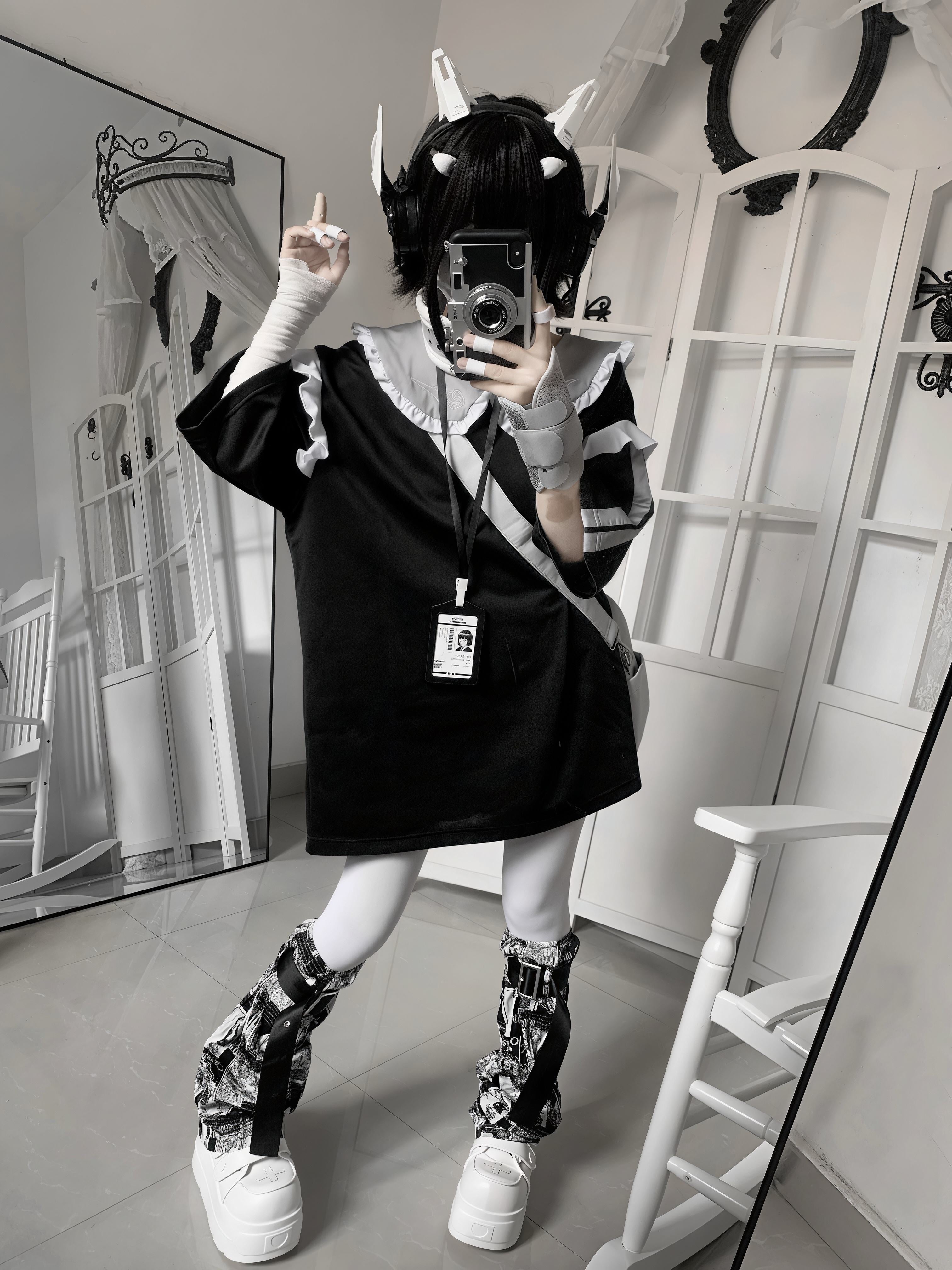 Pipoo Sweet Mist Collar Dress