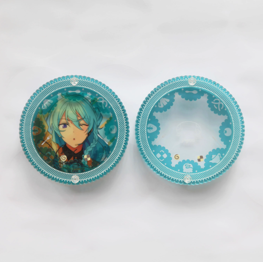 Pipoo Lace Tea Party Acrylic Badge Case