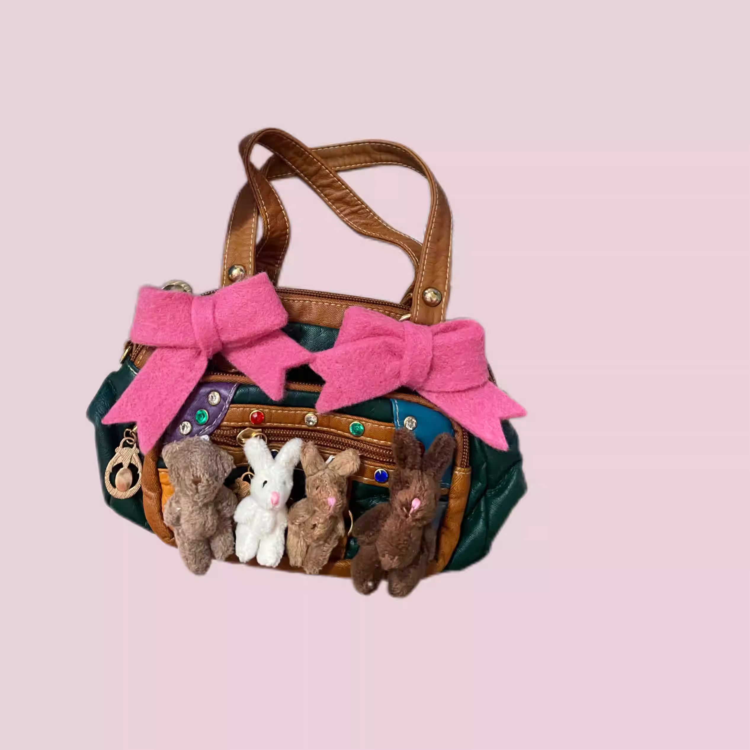 Hottie  Retro Bunny Shoulder Bag
