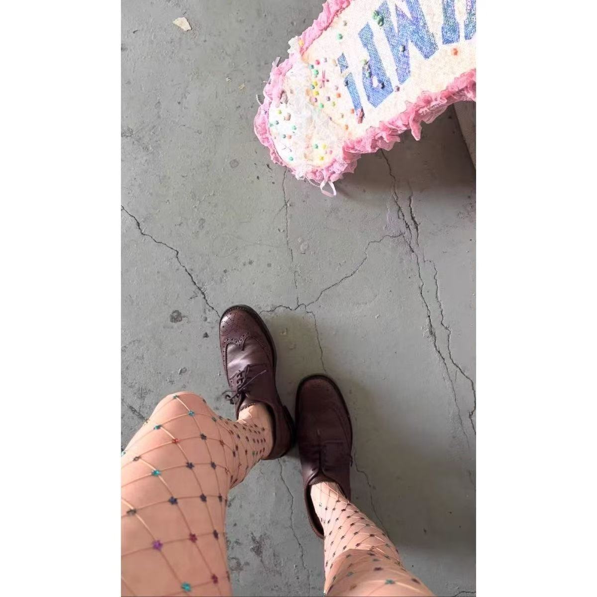 Starry Mesh Socks