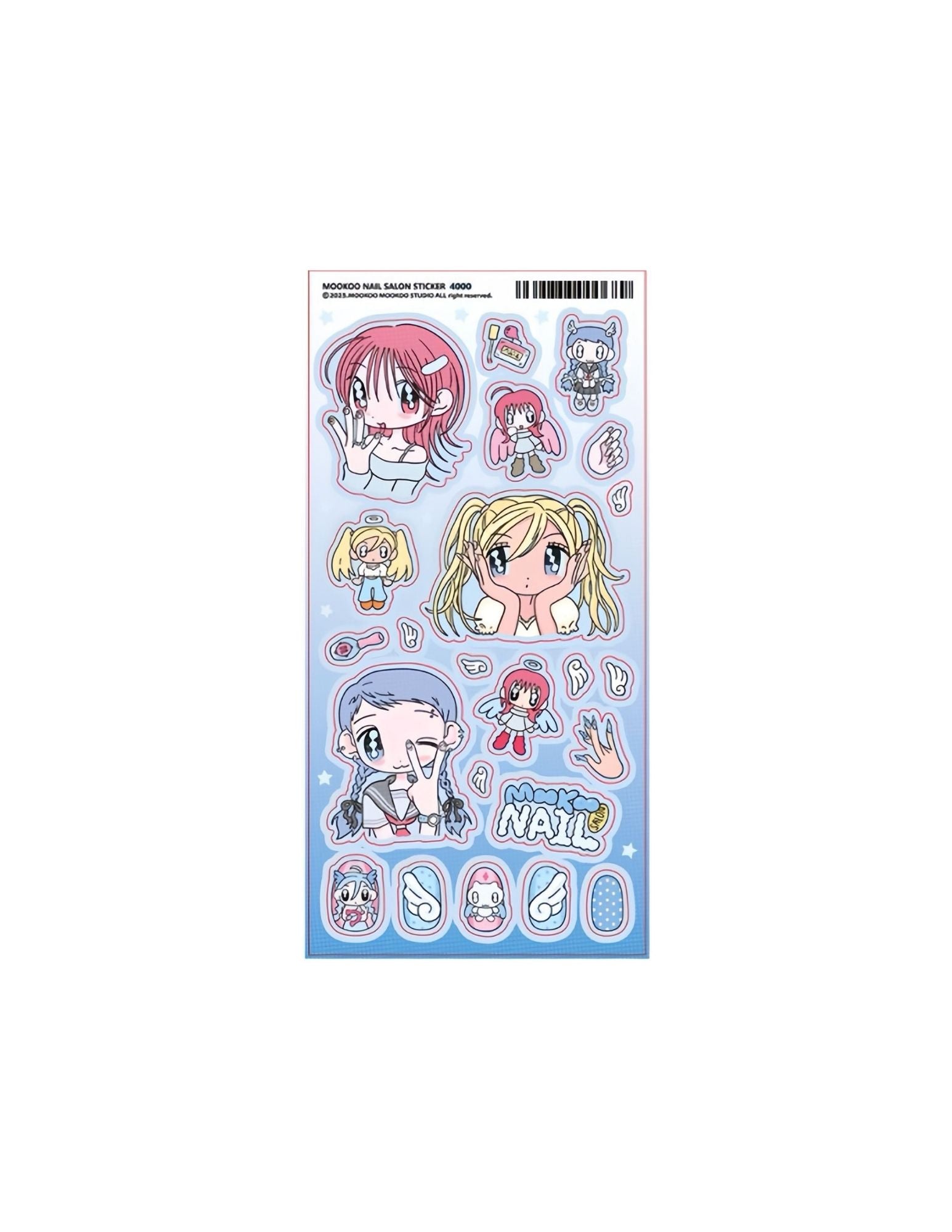 mookoo Diary Girl Sticker