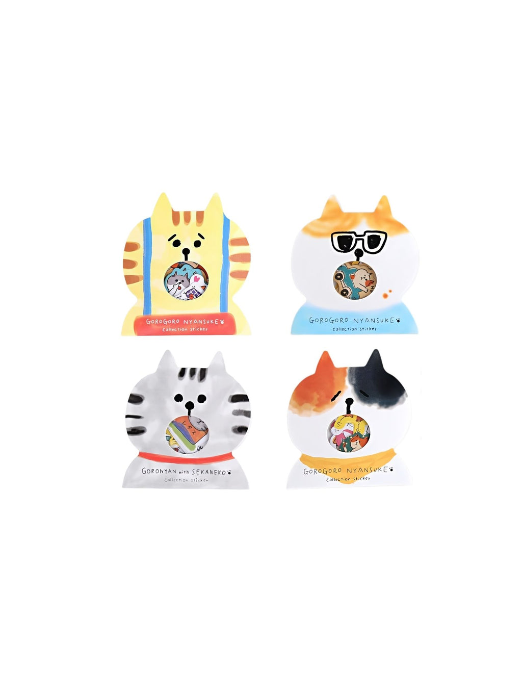 Cozy Cat Daily Stickers Pack