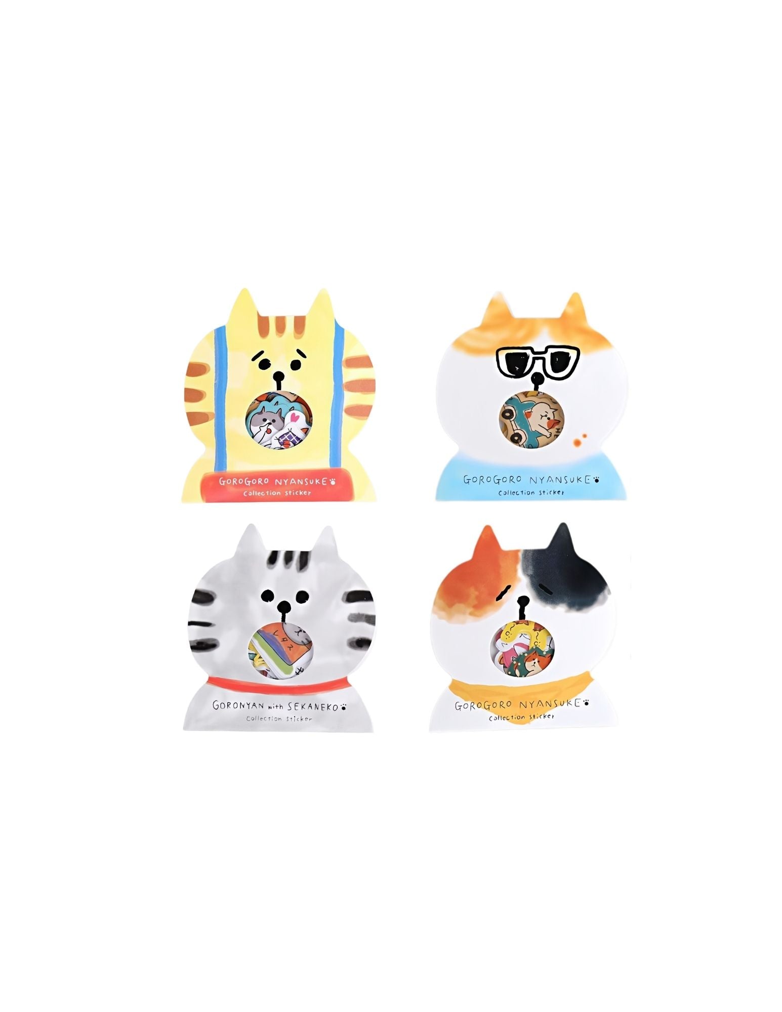 Cozy Cat Daily Stickers Pack