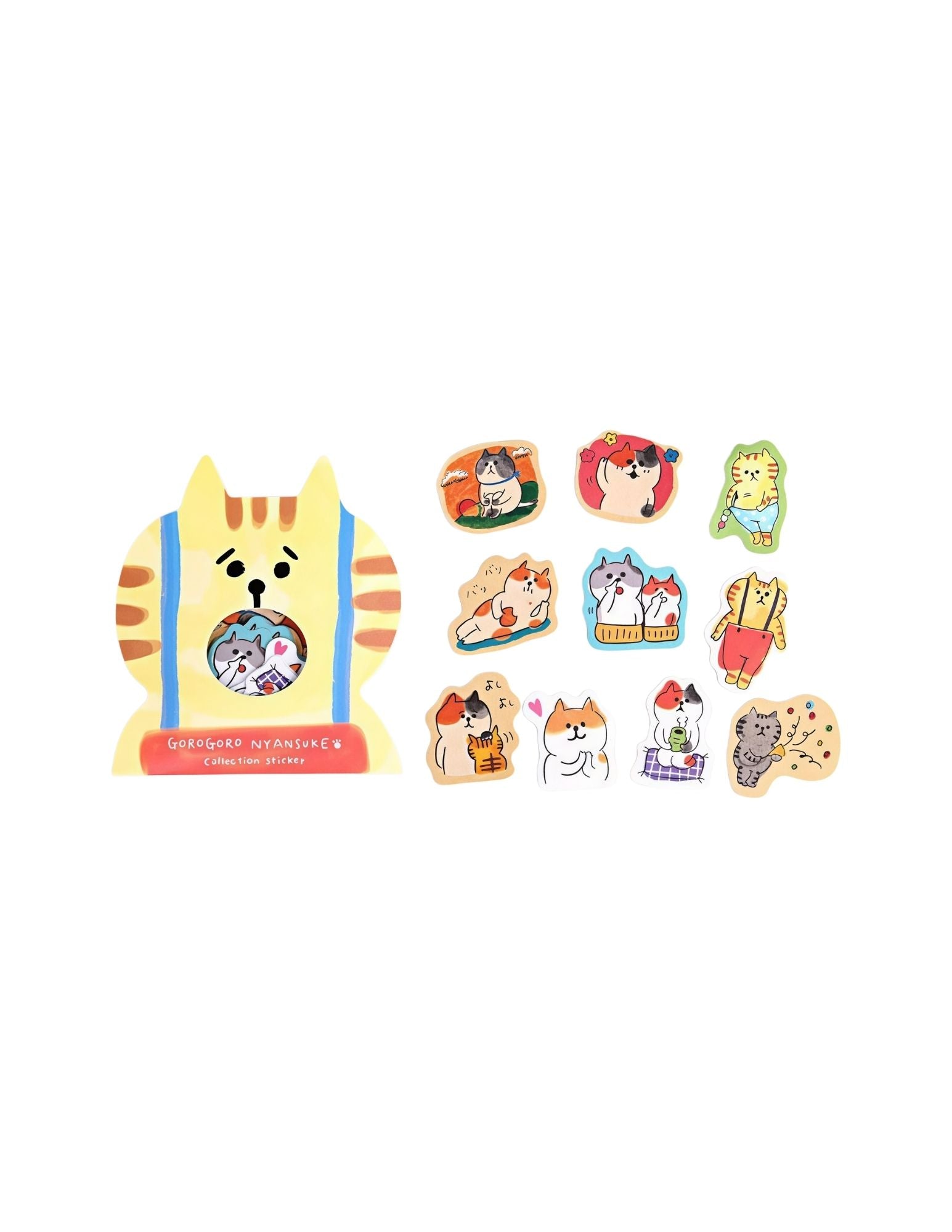Cozy Cat Daily Stickers Pack