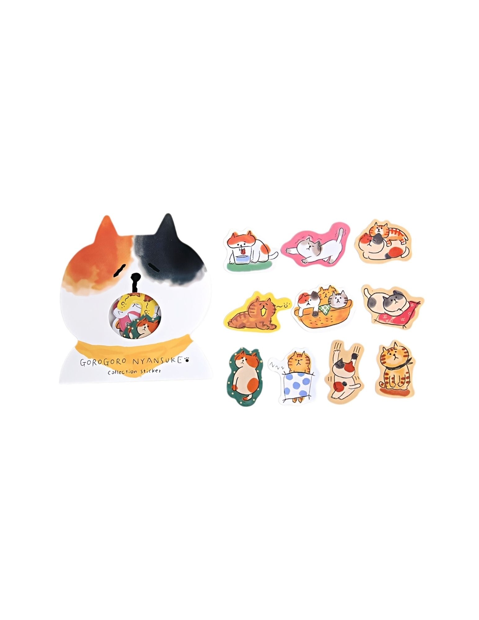 Cozy Cat Daily Stickers Pack