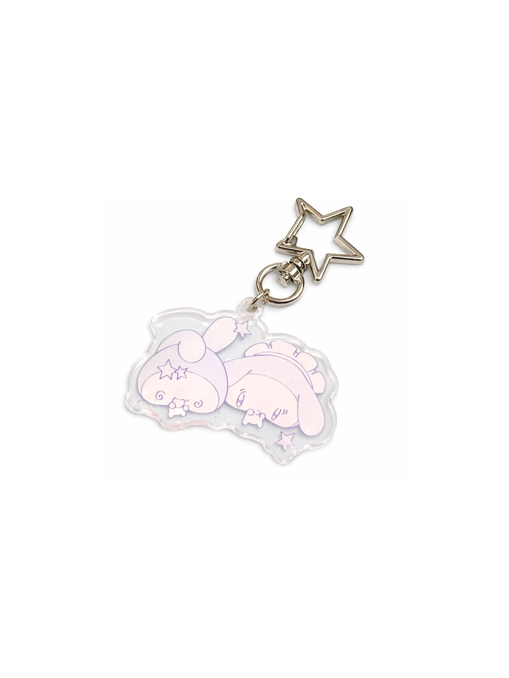 Human & Salted Jam Strawberry Dream Acrylic Charm Keychain