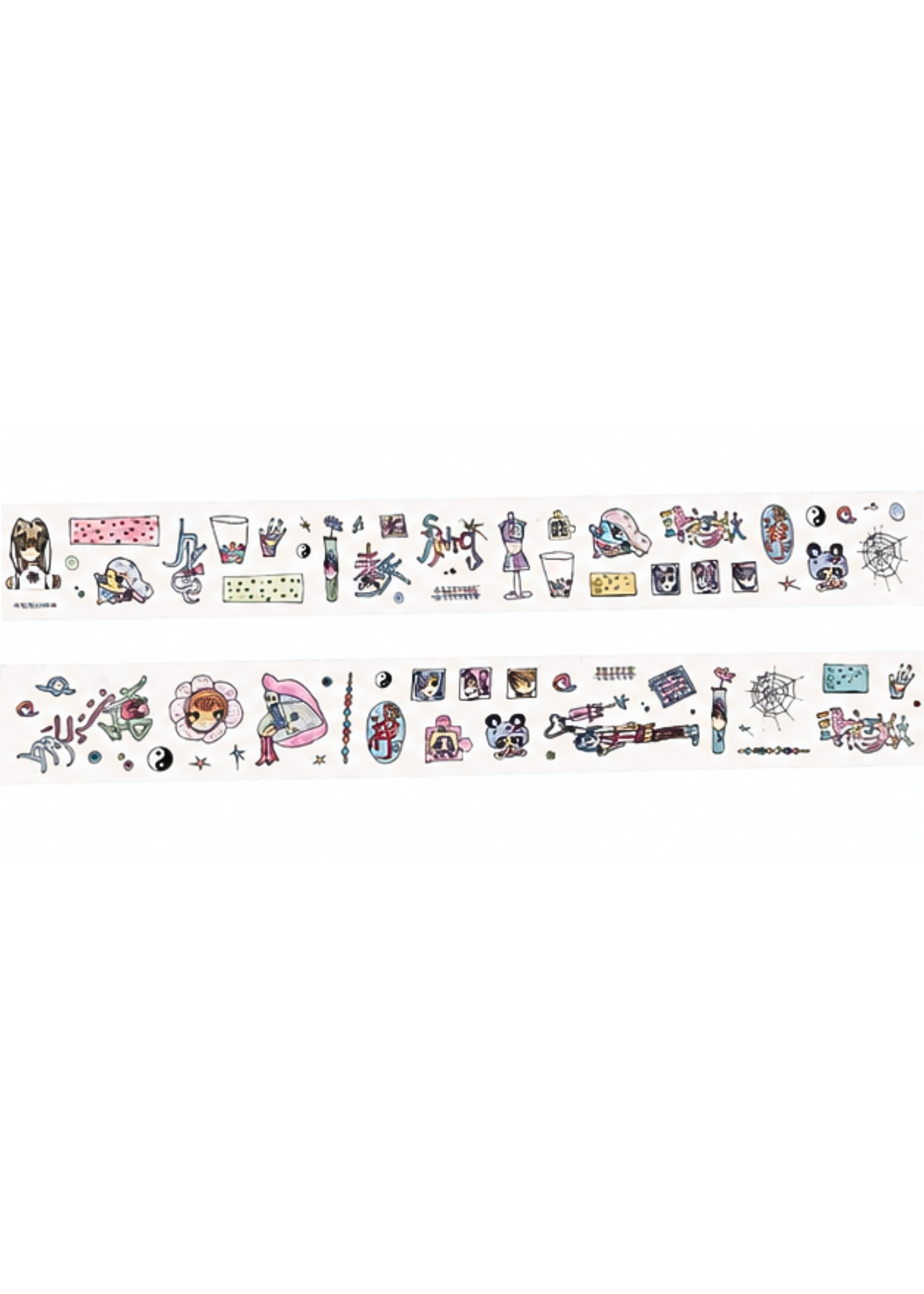 Nemony Forget-Me-Not/Spring Washi Sticker Strip