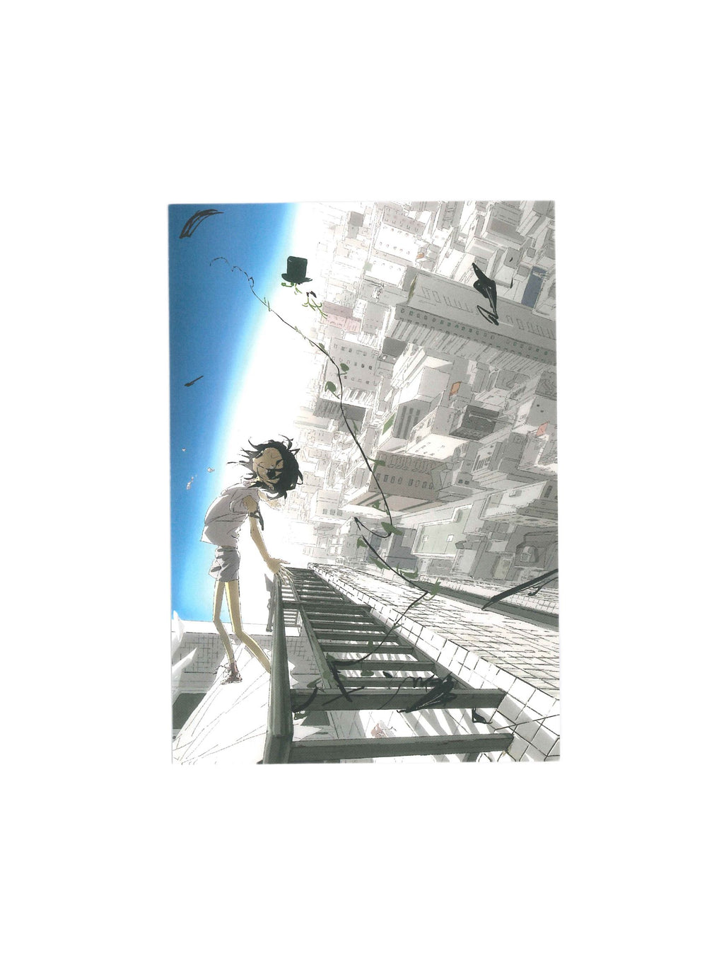 PipooxArtist Illustrated Postcard