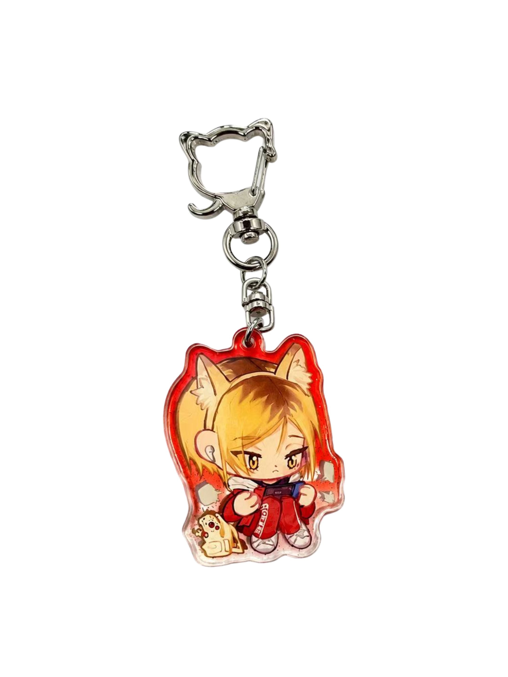 Pepeko Haiyuu!! Neko Keychain