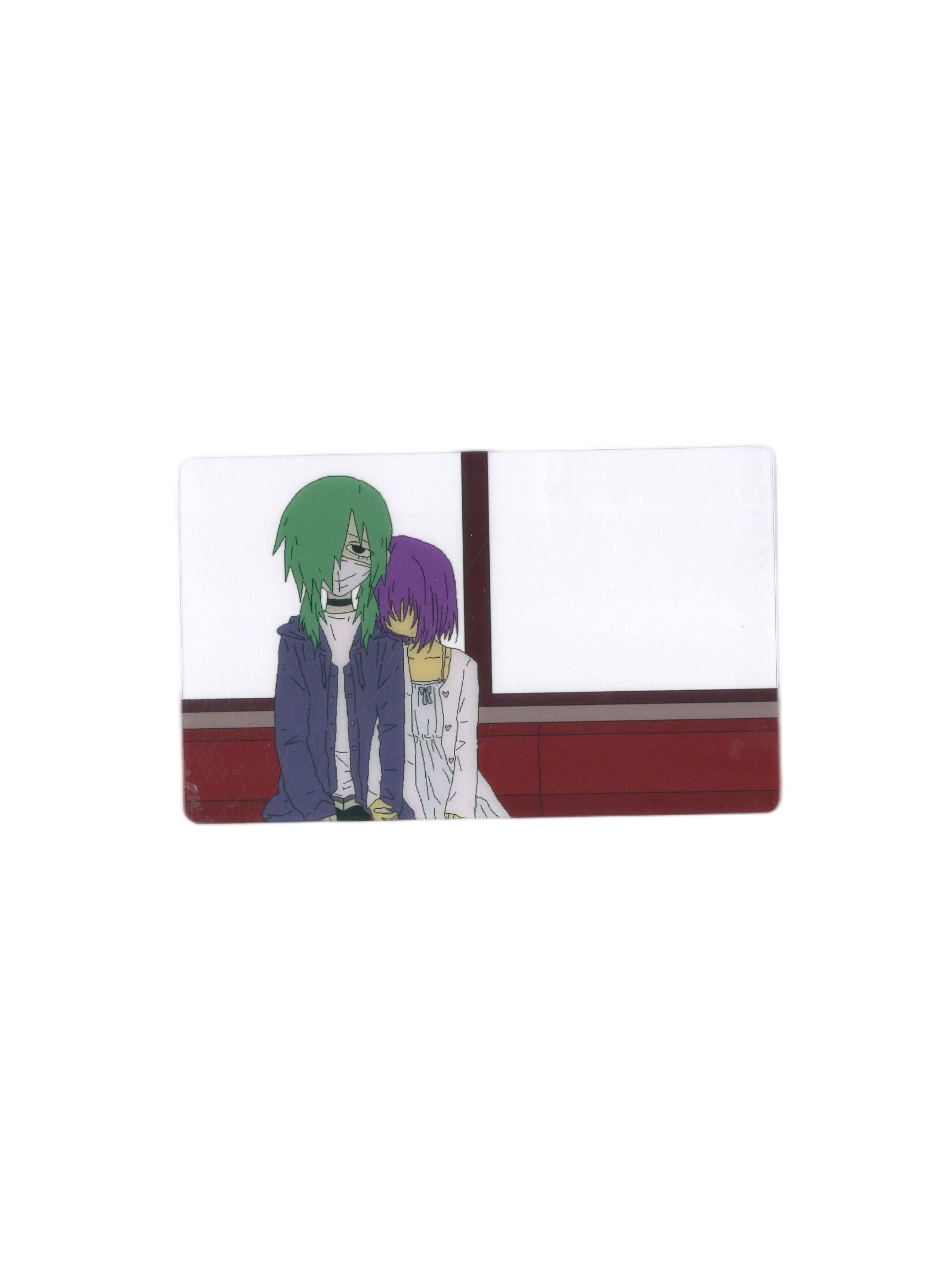 PipooxWarm Crystal Watching You Clear Card