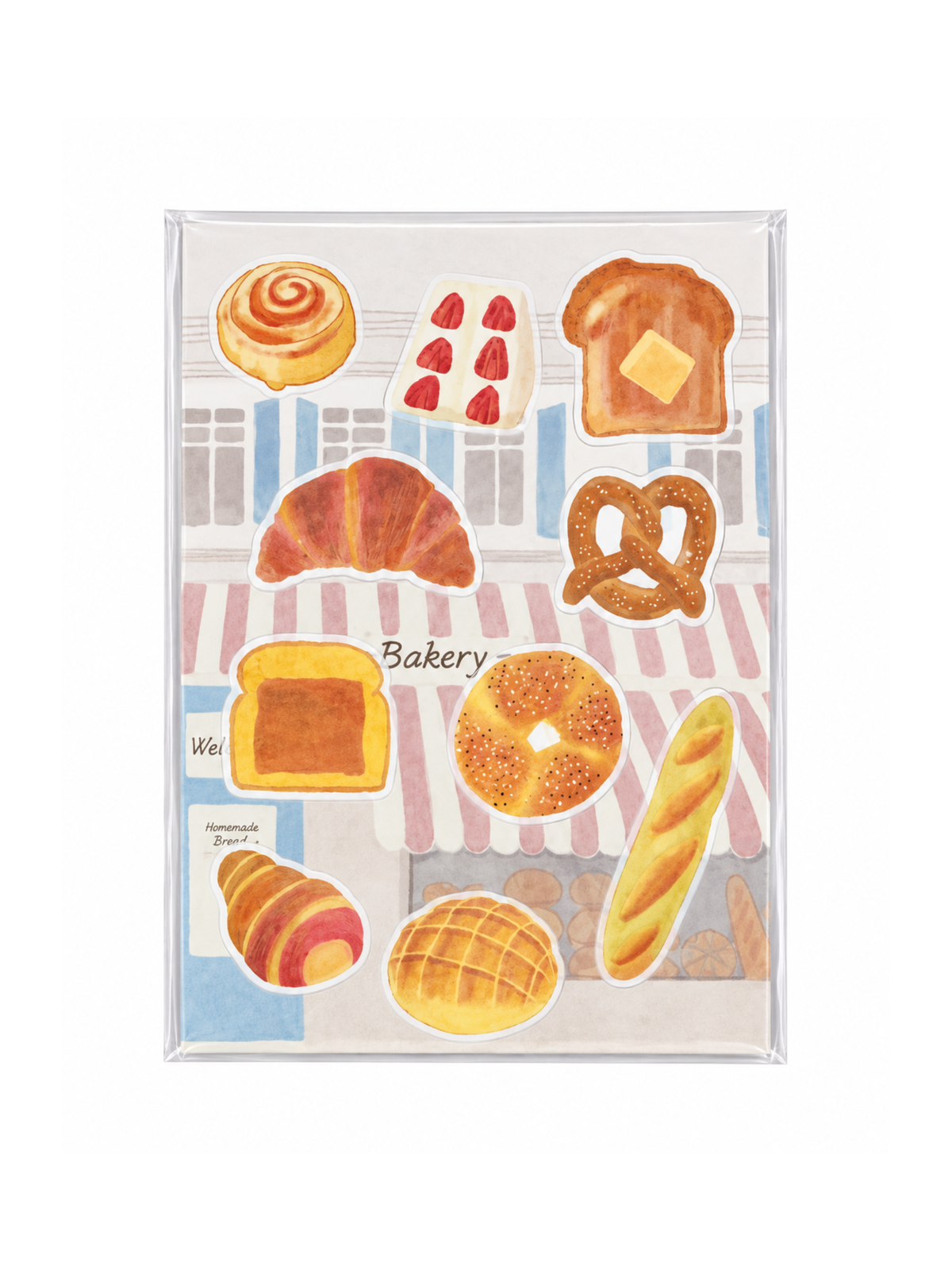 GlowyShell Illustrated Sticker