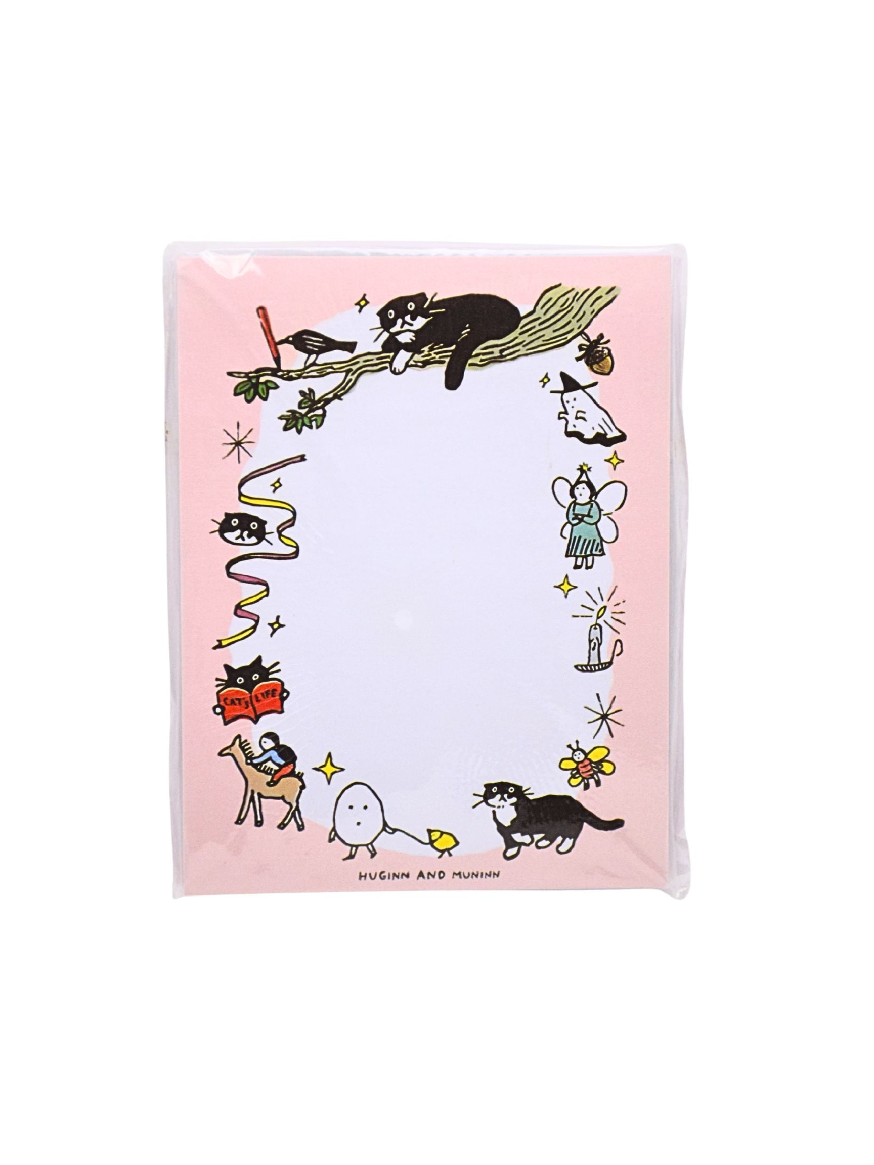 huginn and muninn Forest Tales Memo Pads