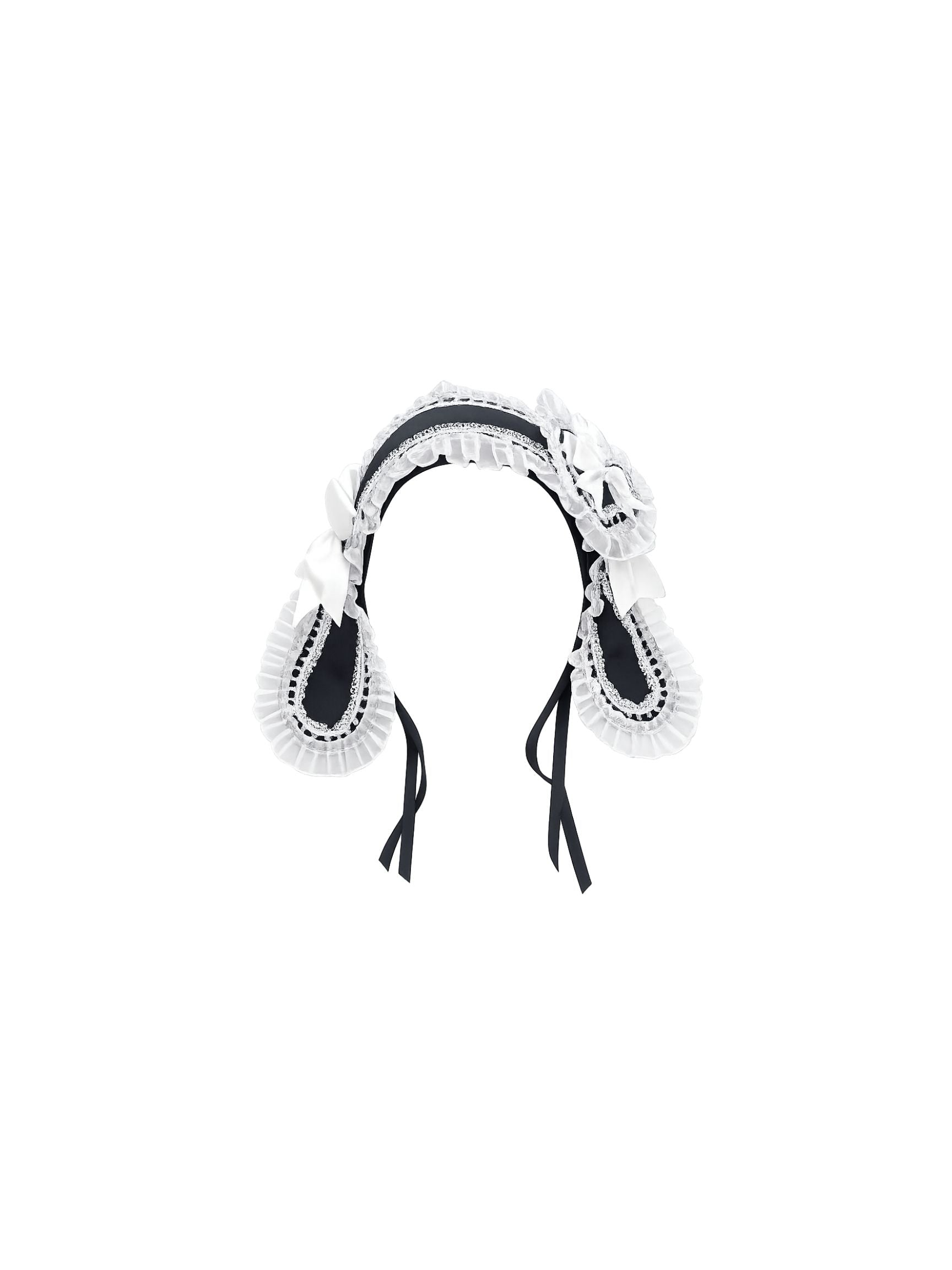 Gothic Bunny Ear Headband