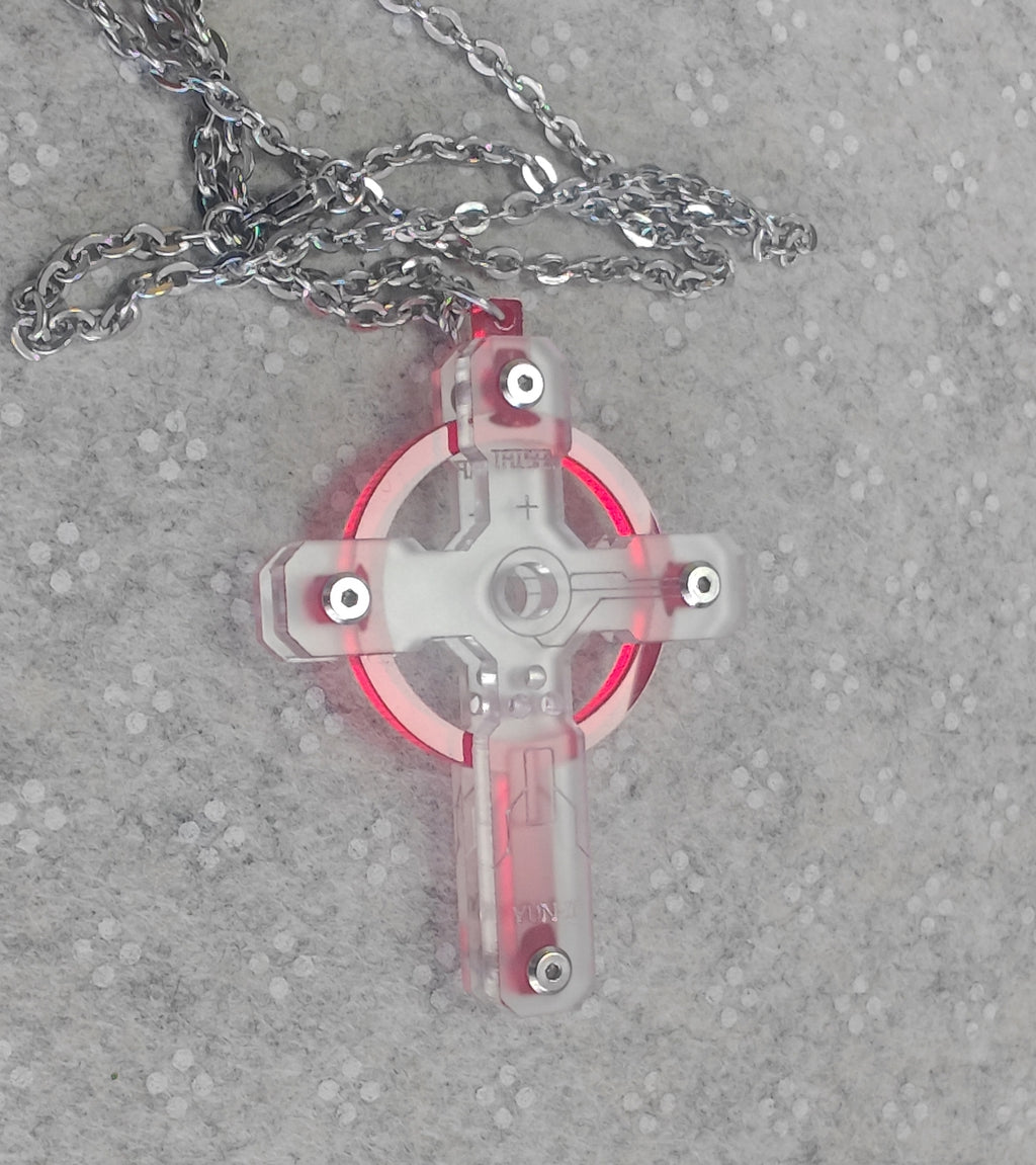 pipoo Cyber Cross Pendant