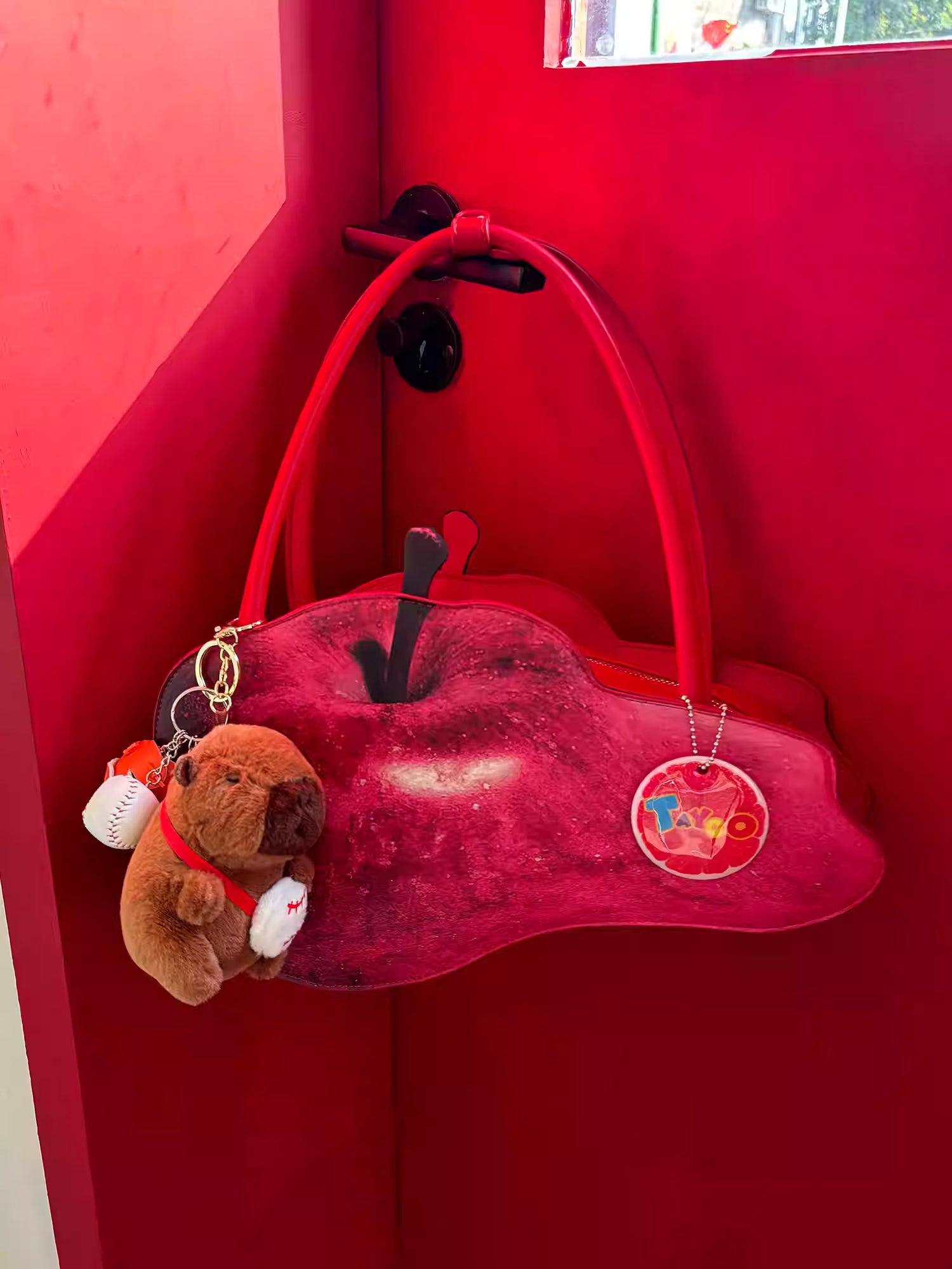 TAYCO  Crimson Apple Bag
