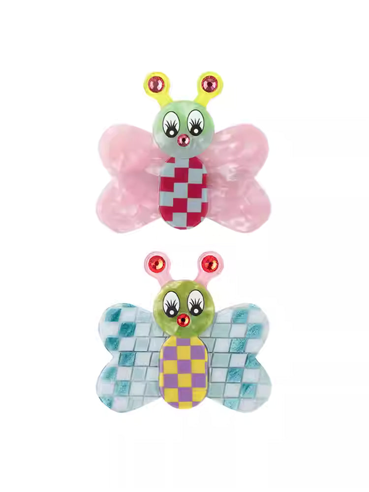 tntntutu Two tone bee hair clip