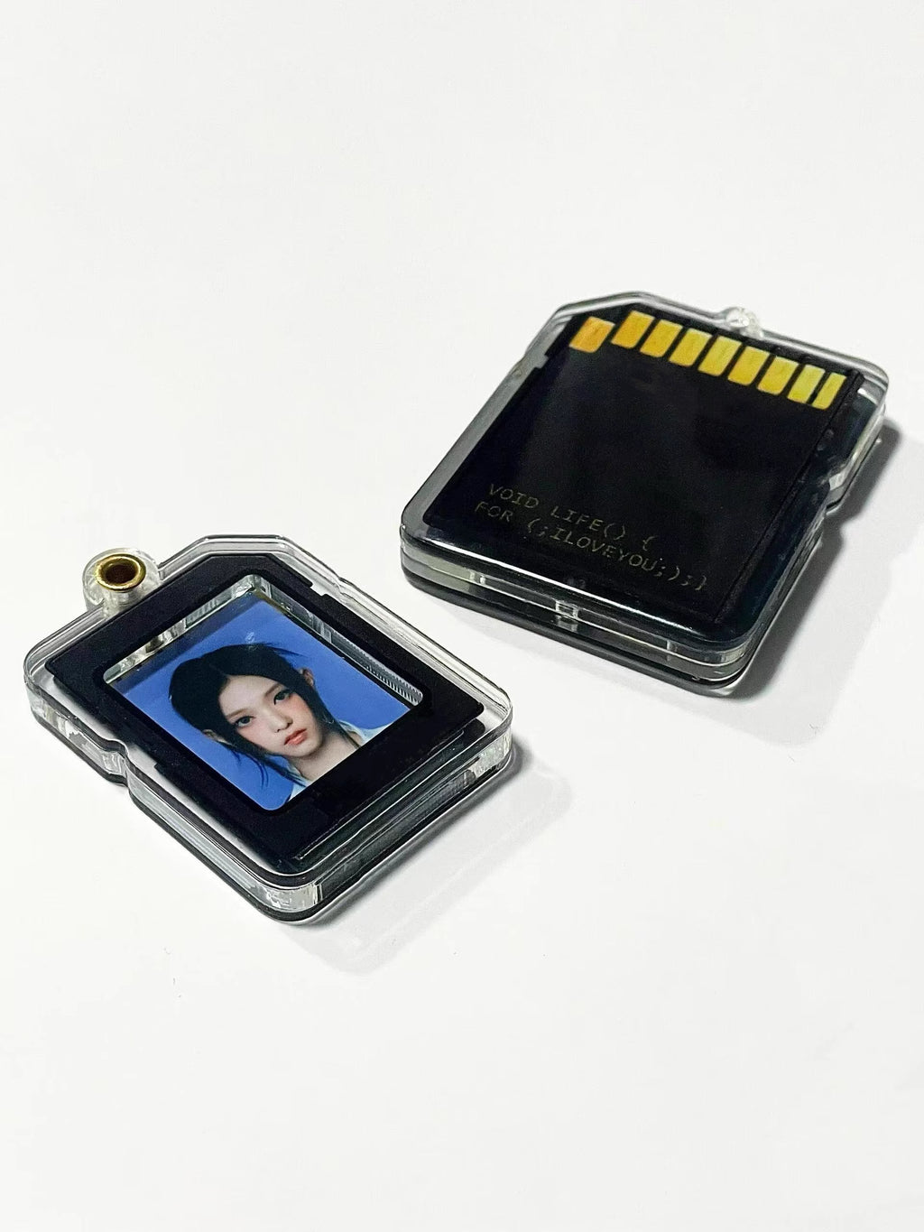 Memory Chip Photo Keychain