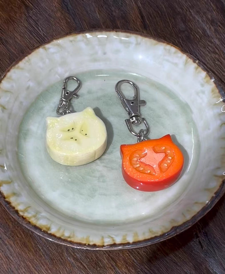 Fruit Cat Charm