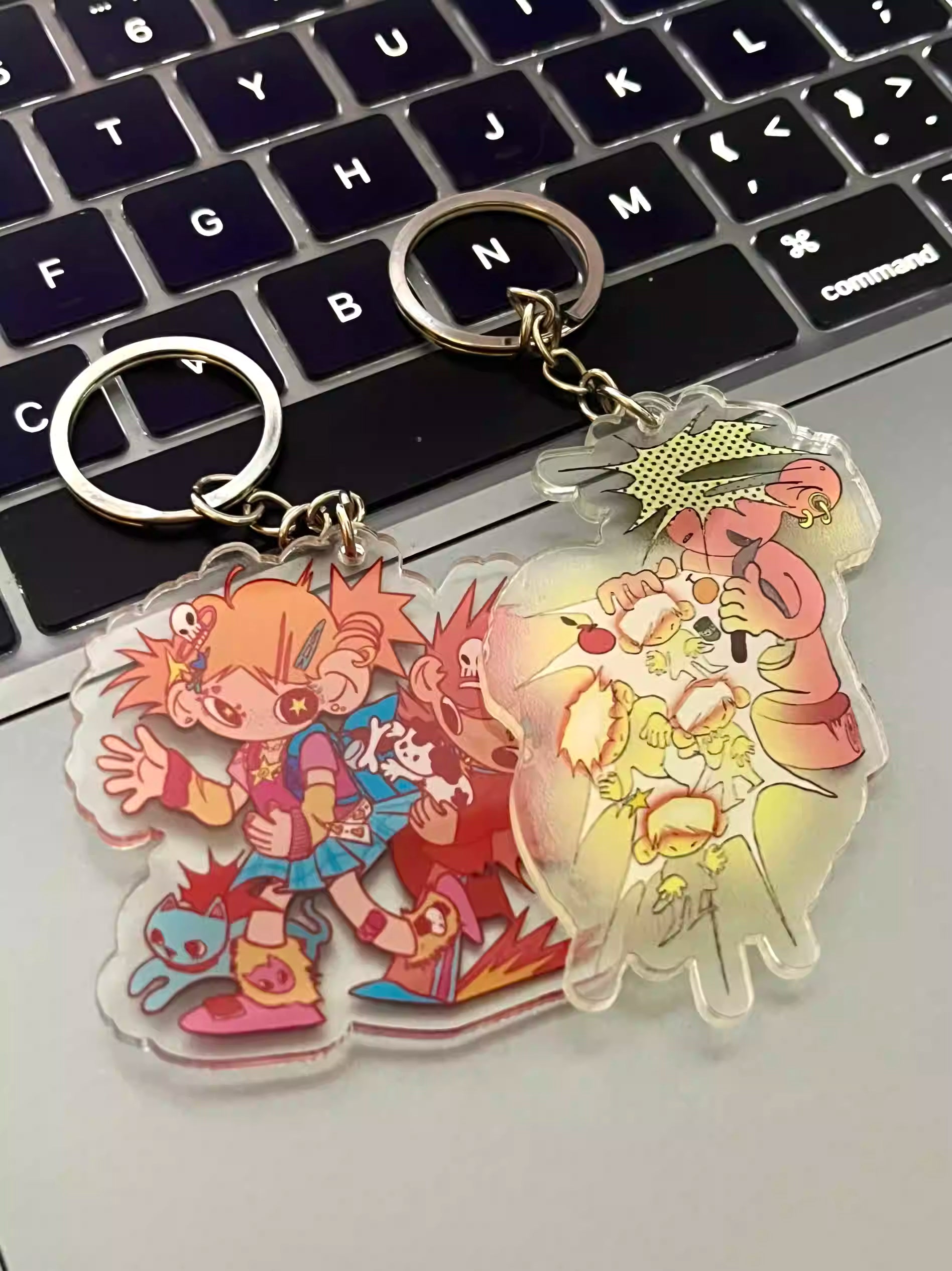 Human & Salted Jam Blast Pop Keychain Series
