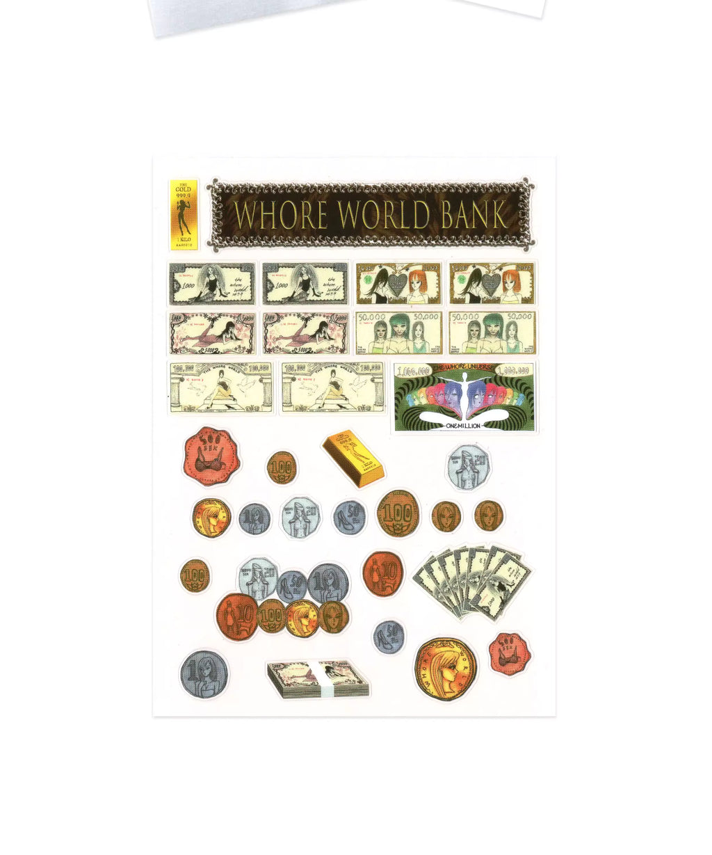 Niptong Money & Coins Stickers