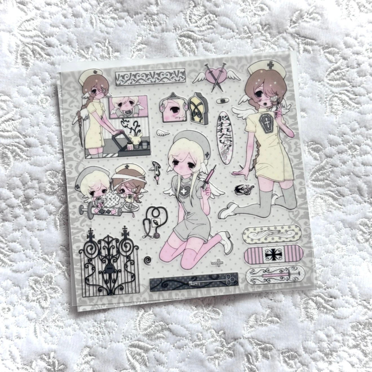 PipooxSymbiont Angel Nurse Sticker