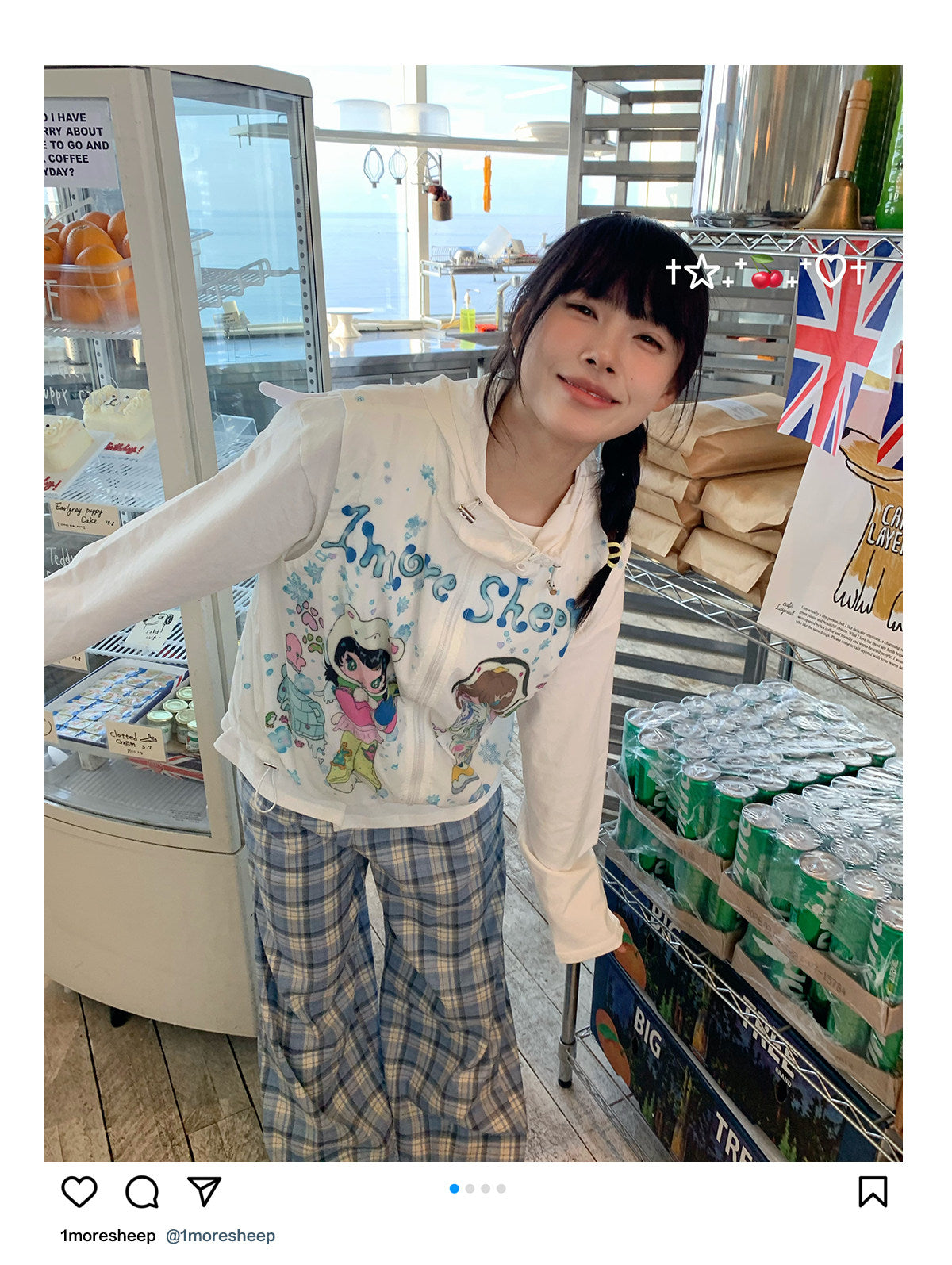 1moresheep × Sunonebird Little Wings All-Over Print Vest