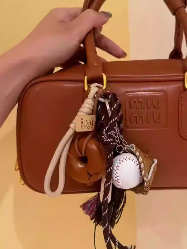 Pretzel Knot Keychain