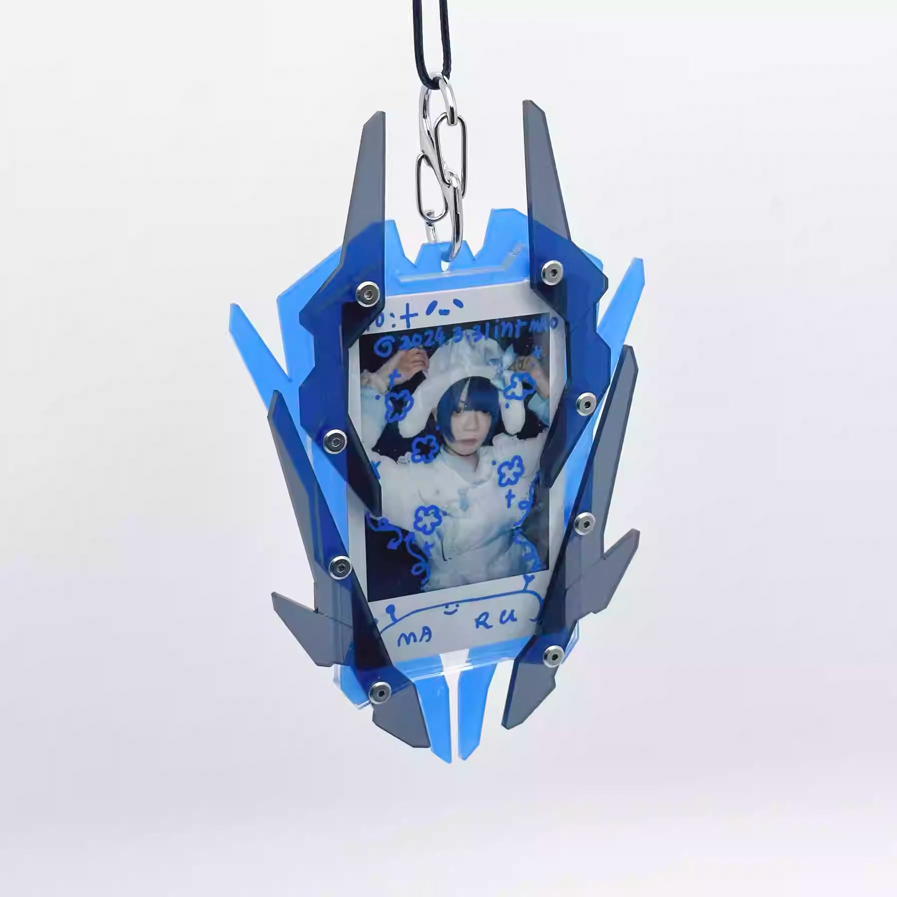 para heal Armored Sweetheart – Techwear Mini Card & Polaroid Frame