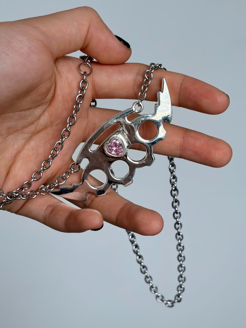 PiPOO×Yunyun Critical Hit Knuckle Necklace