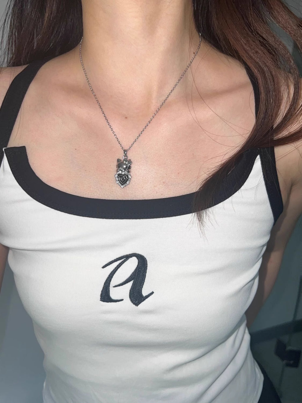 MATHE Diamond HelloKitty Chocker/Necklace