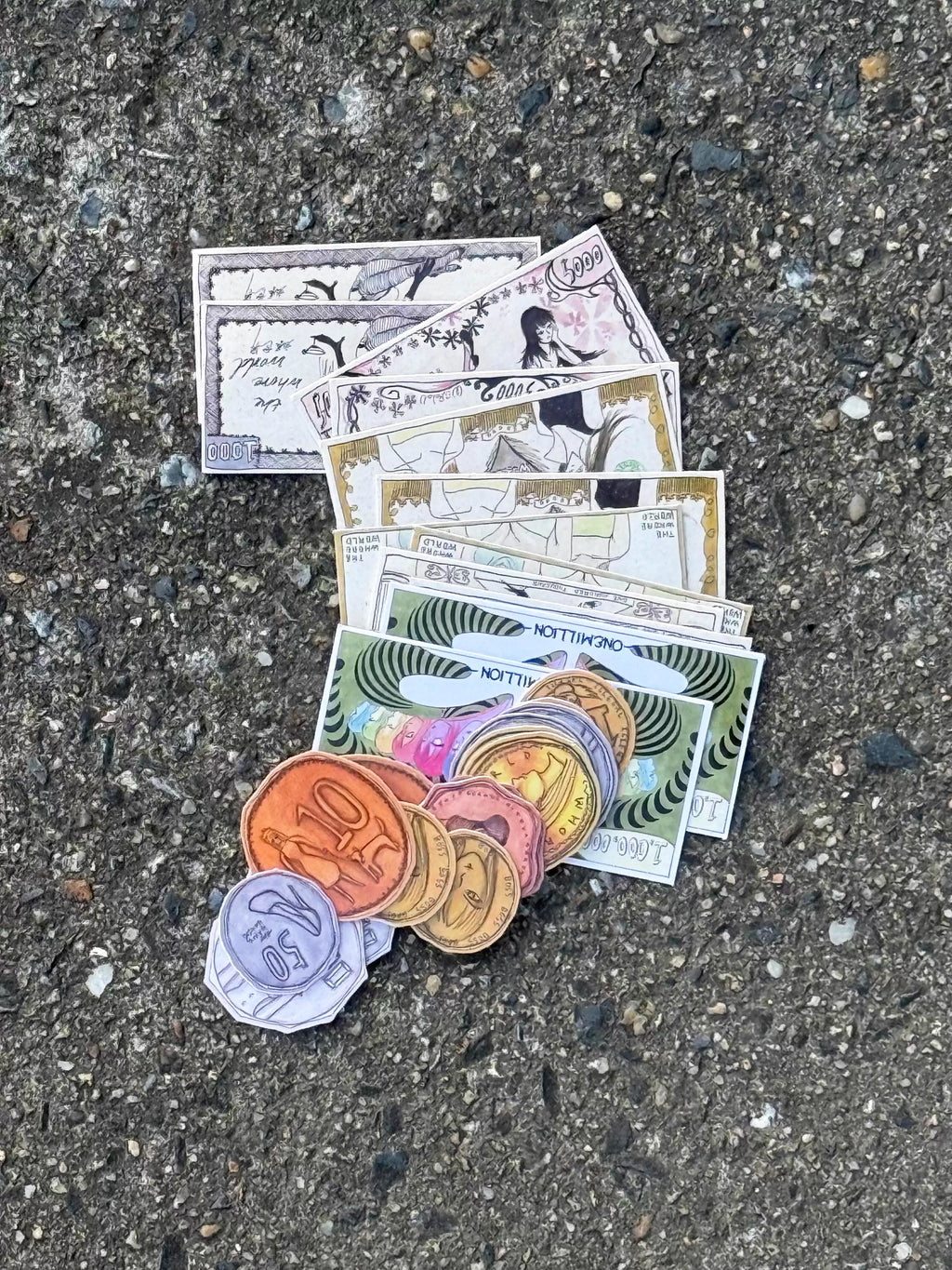 Niptong Money & Coins Stickers