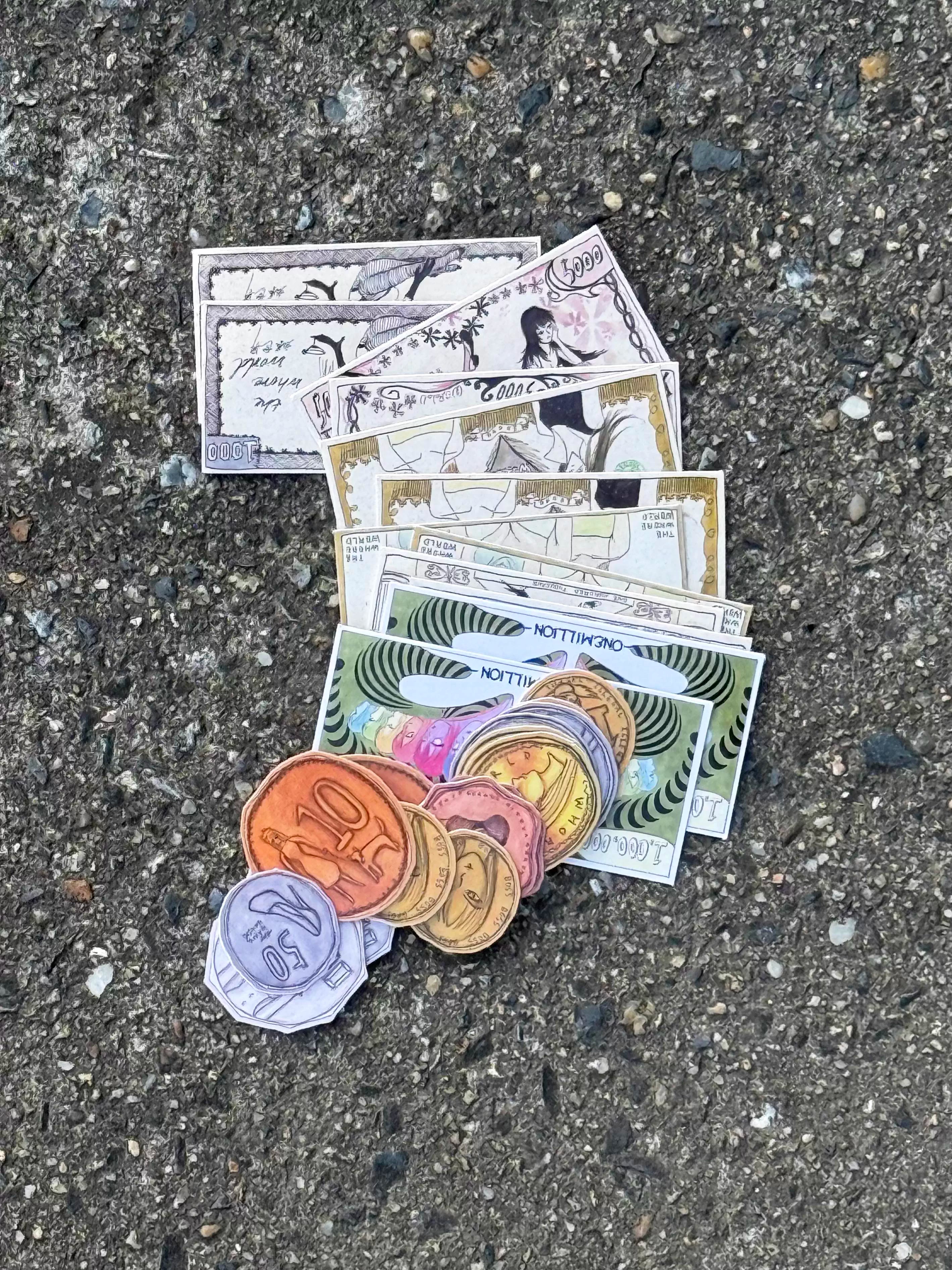 Niptong Money & Coins Stickers