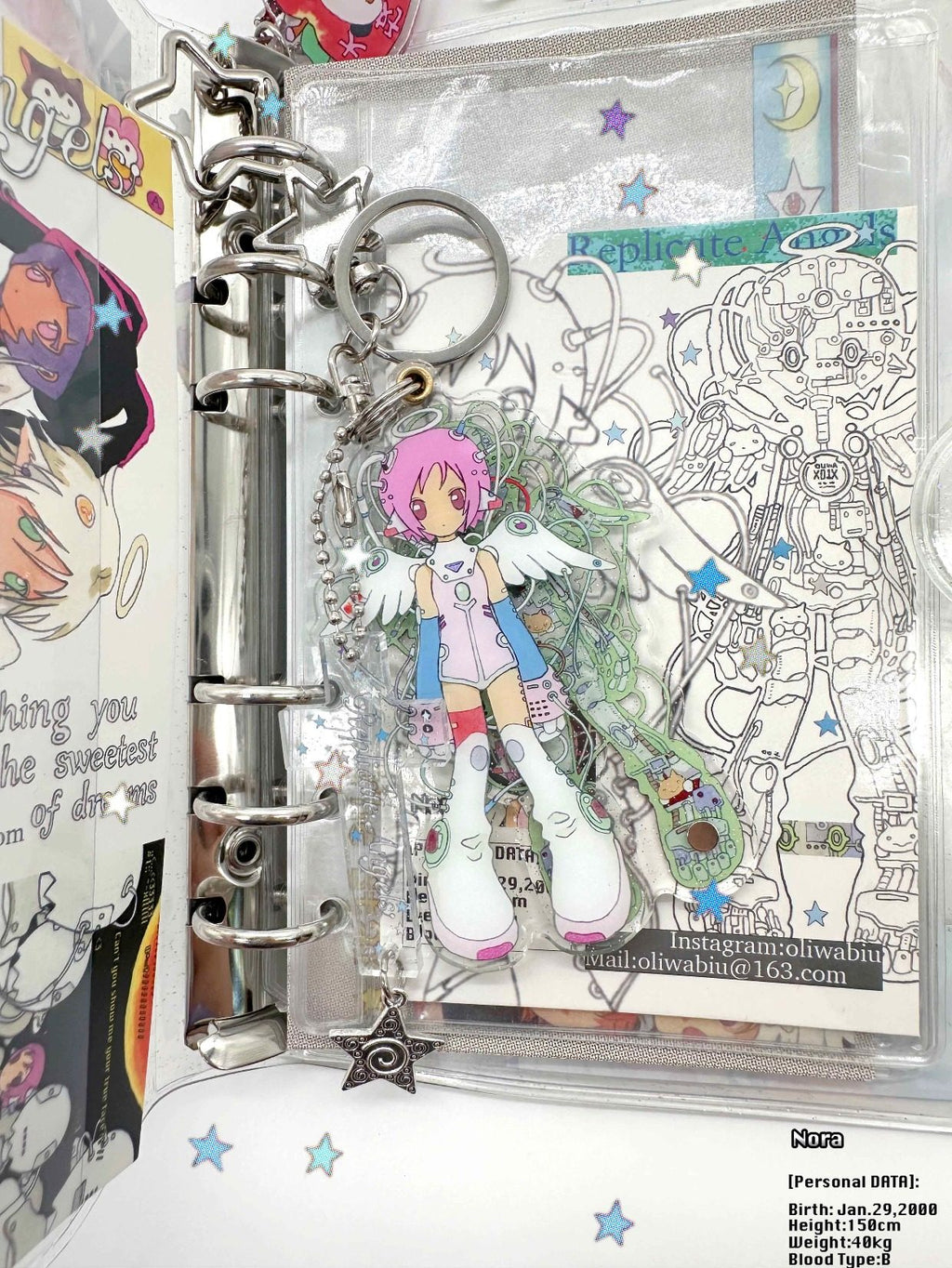 Oliwa Replicate Angel! Keychain