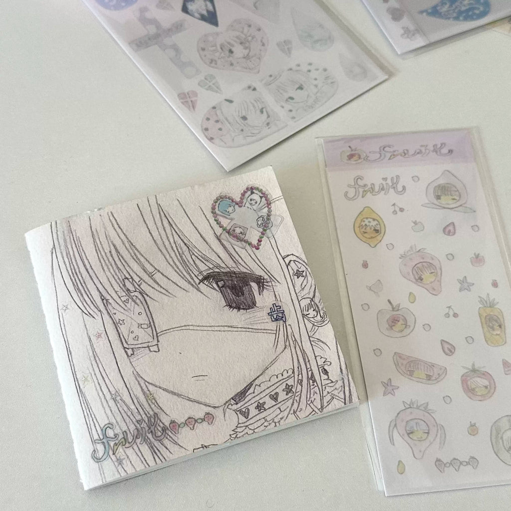 Nemony Fruit Girl Sticker