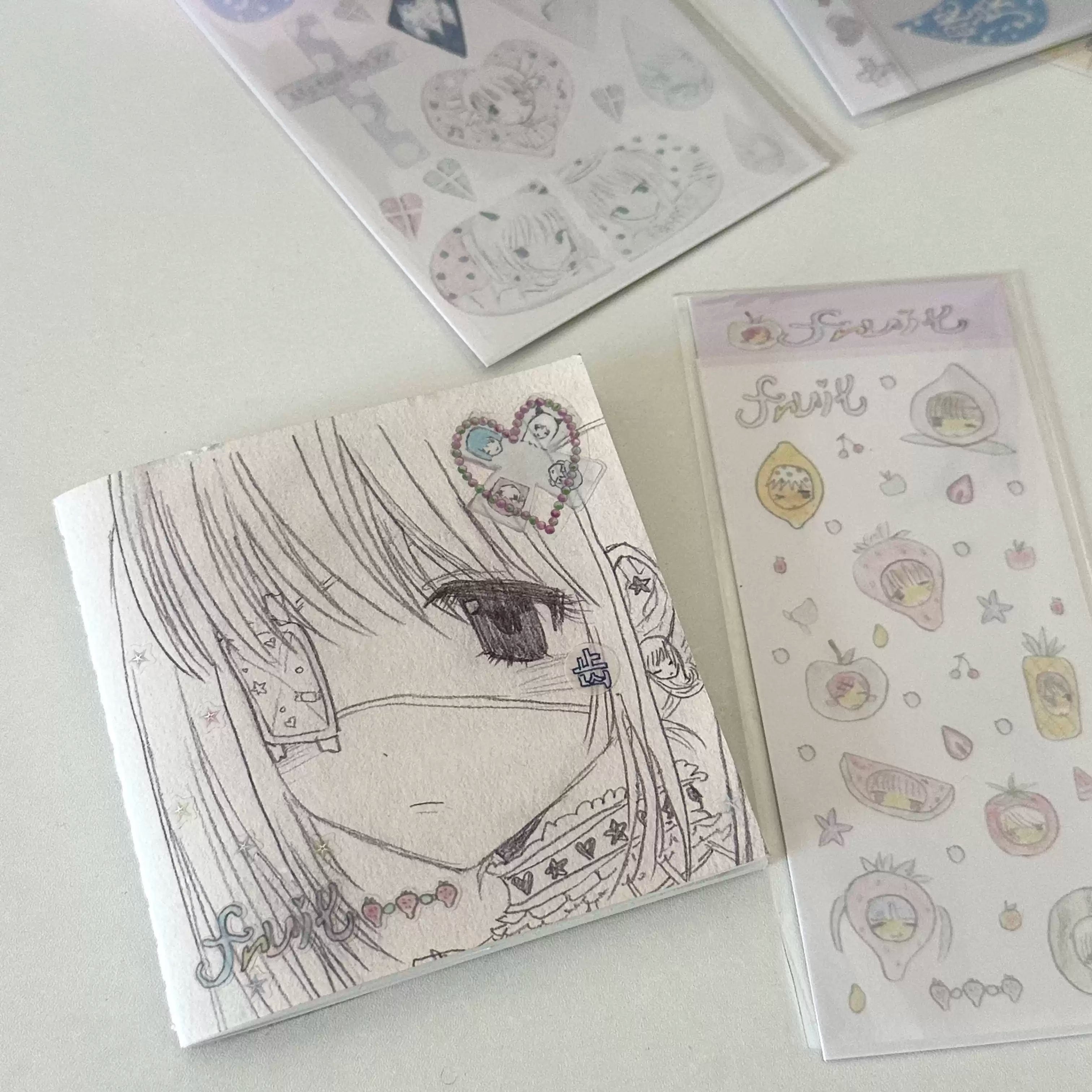 Nemony Fruit Girl Sticker