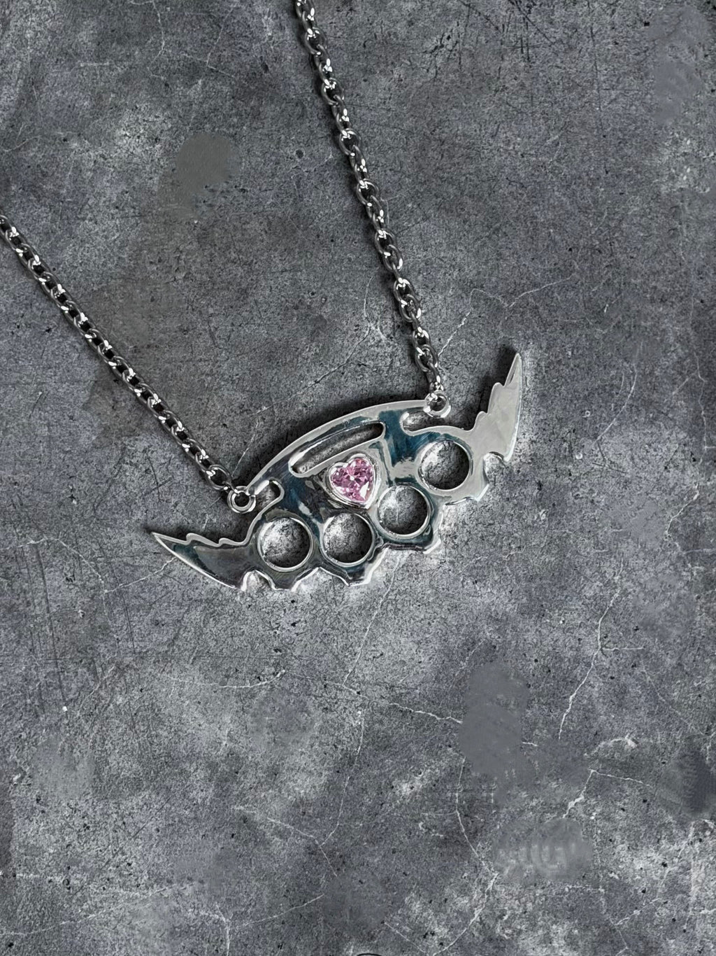 PiPOO×Yunyun Critical Hit Knuckle Necklace