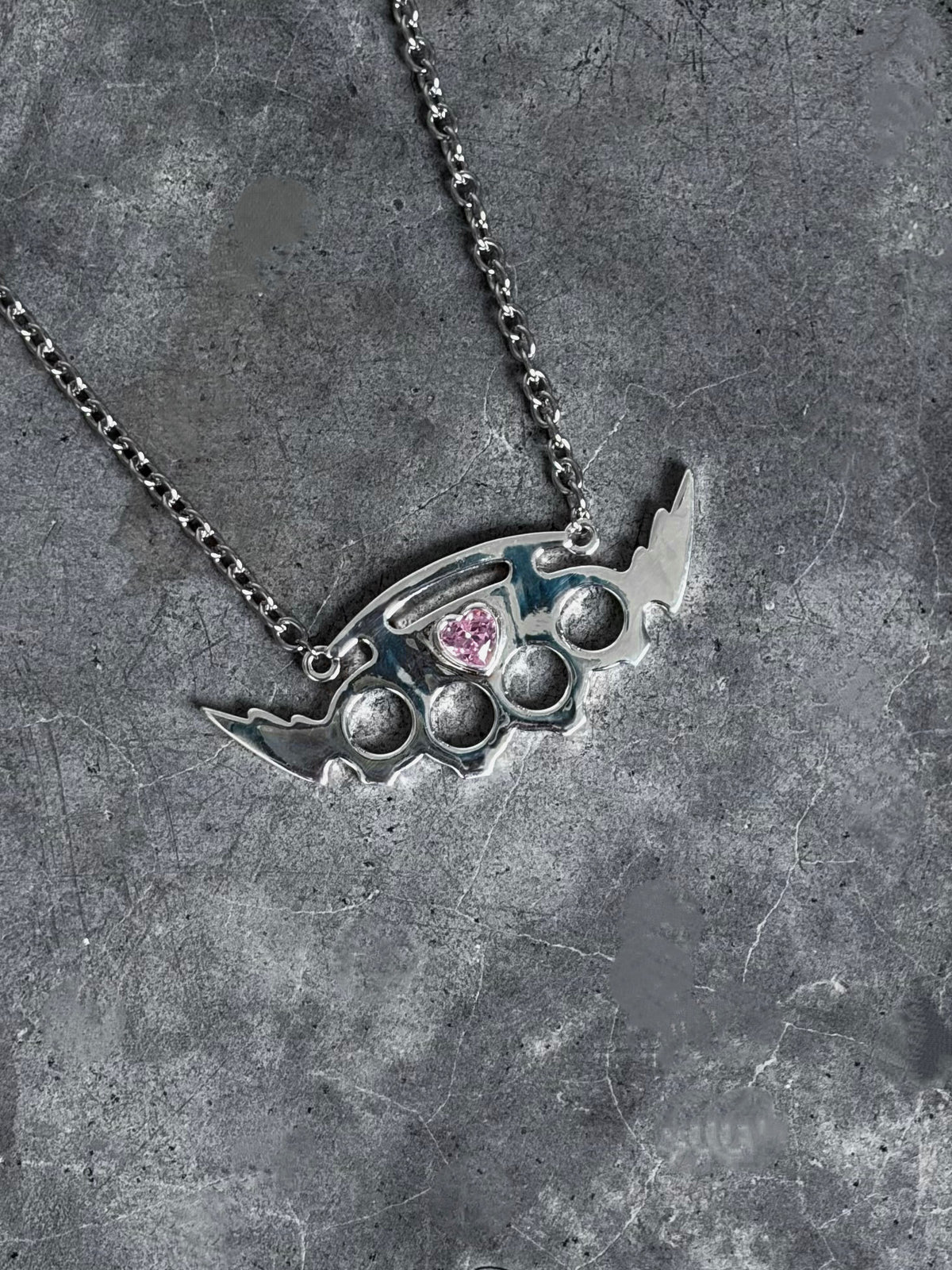 PiPOO×Yunyun Critical Hit Knuckle Necklace