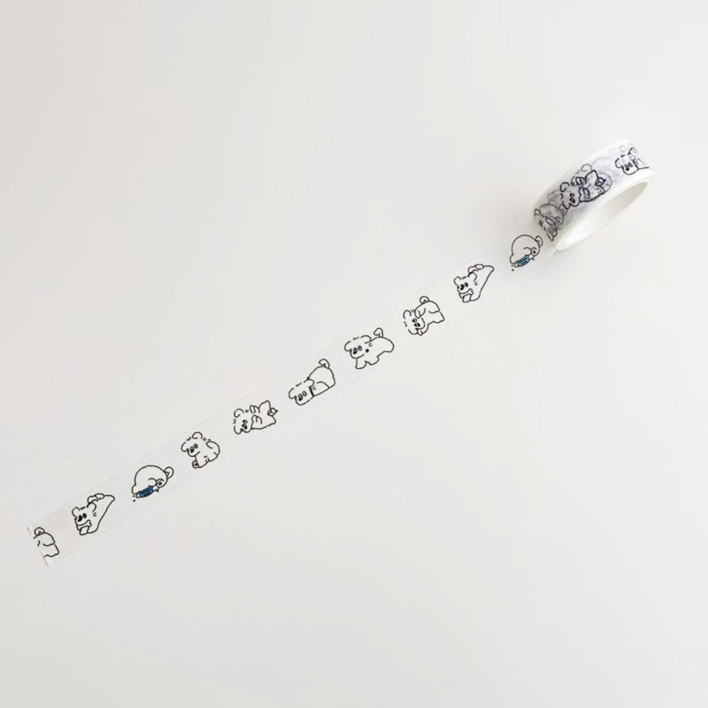 huginn Cats & Dogs Doodle Tape Series