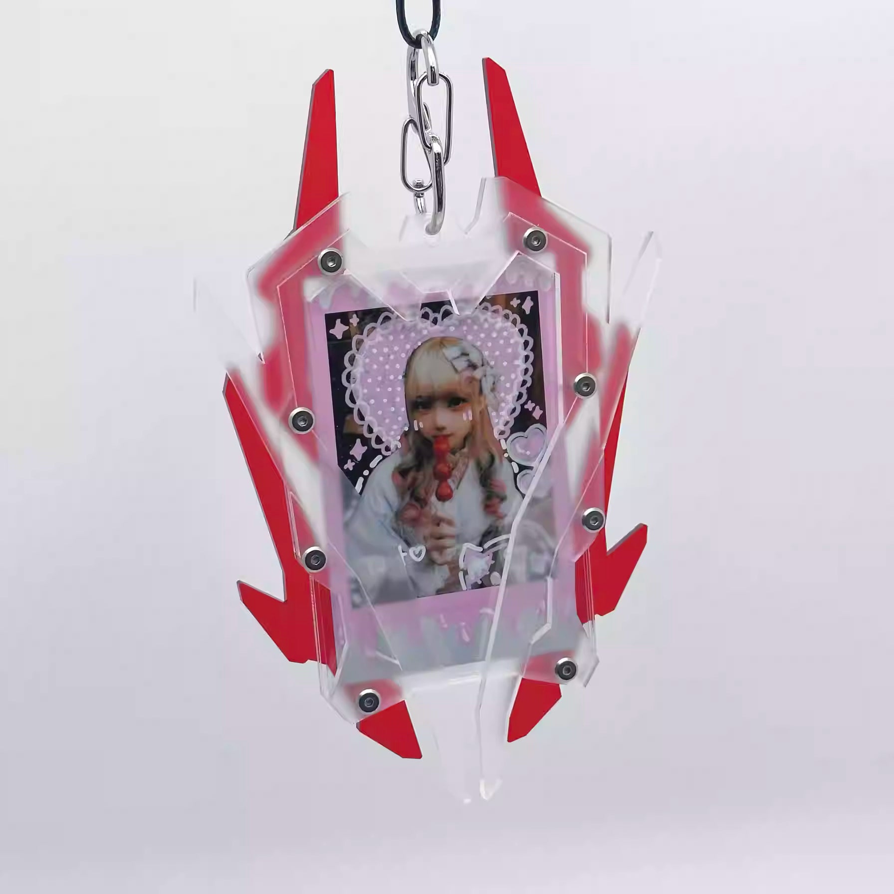para heal Armored Sweetheart – Techwear Mini Card & Polaroid Frame