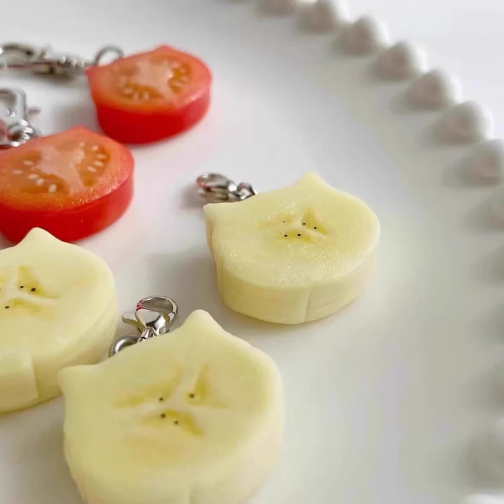 Fruit Cat Charm