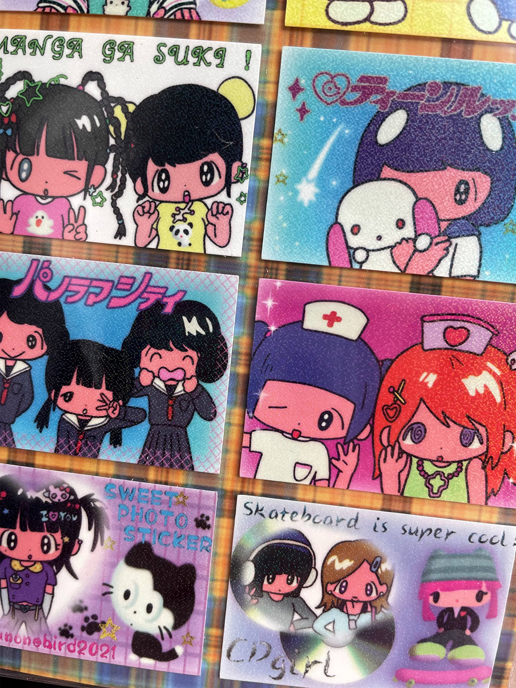 Sunonebird PURIKURA Stickers